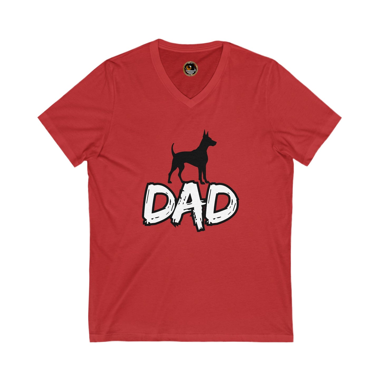 Dad 3 Special Edition Private Label Unisex Jersey Short Sleeve V-Neck Tee
