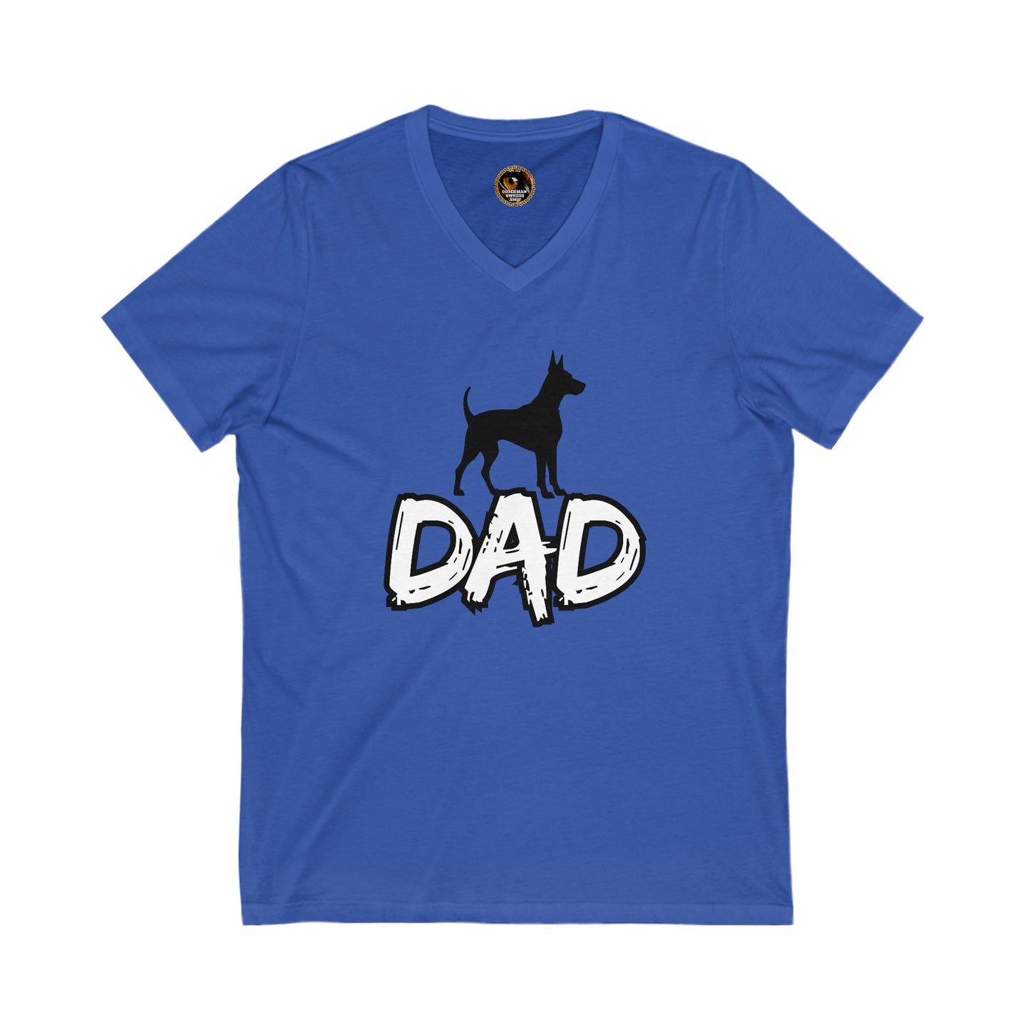 Dad 3 Special Edition Private Label Unisex Jersey Short Sleeve V-Neck Tee