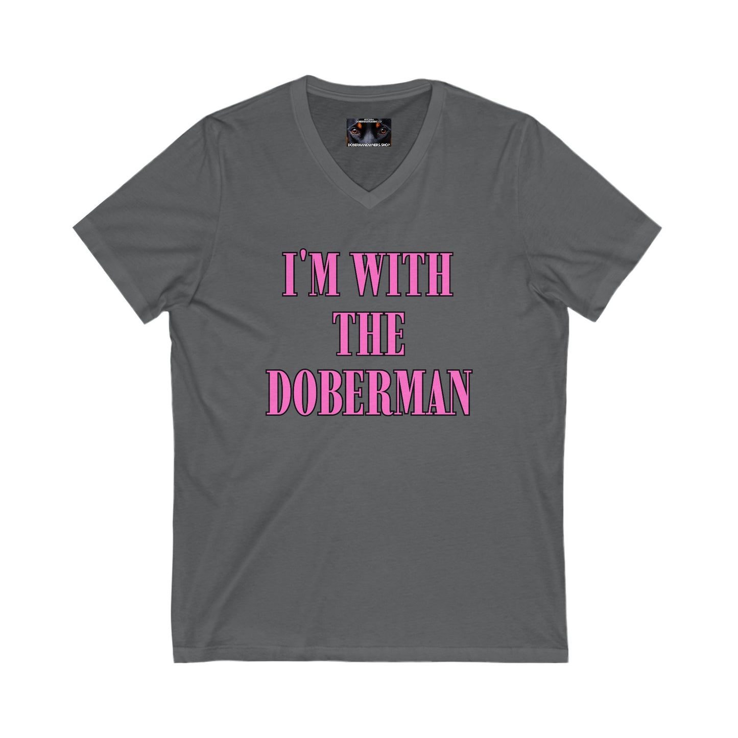 Owners 3 Private Label Unisex Jersey Short Sleeve V-Neck Tee