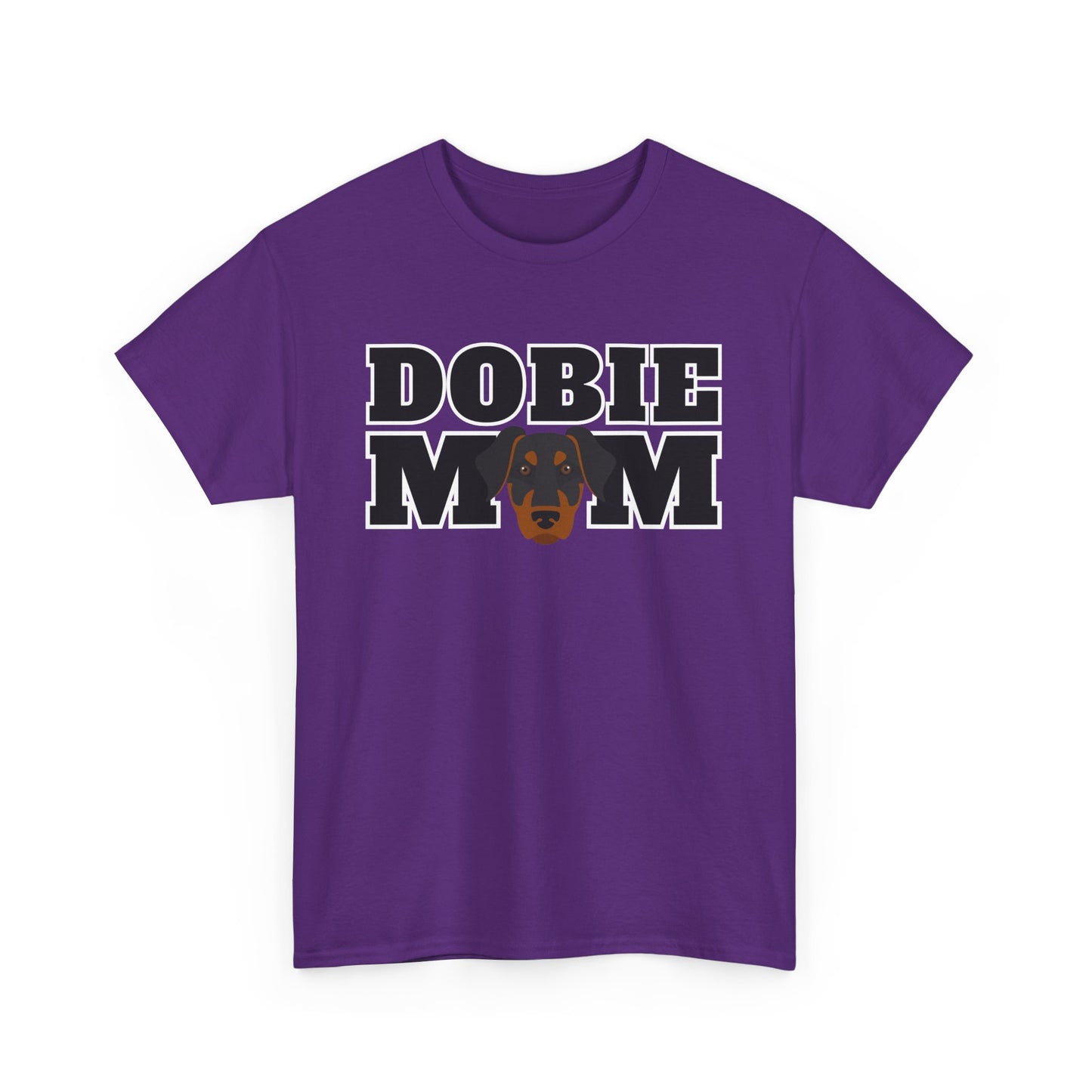 Dobie Mom 03 2025 Unisex Heavy Cotton Tee