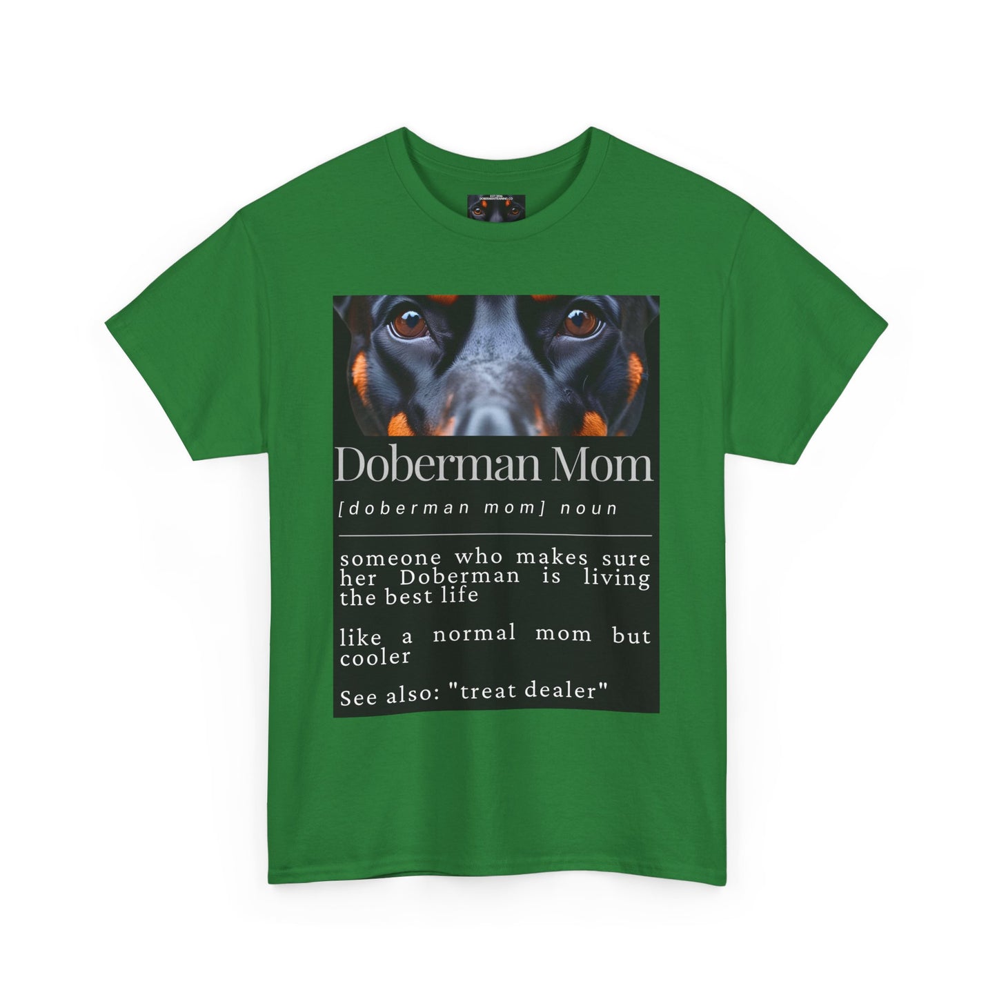 Doberman Mom S1 Private Lable Unisex Heavy Cotton Tee