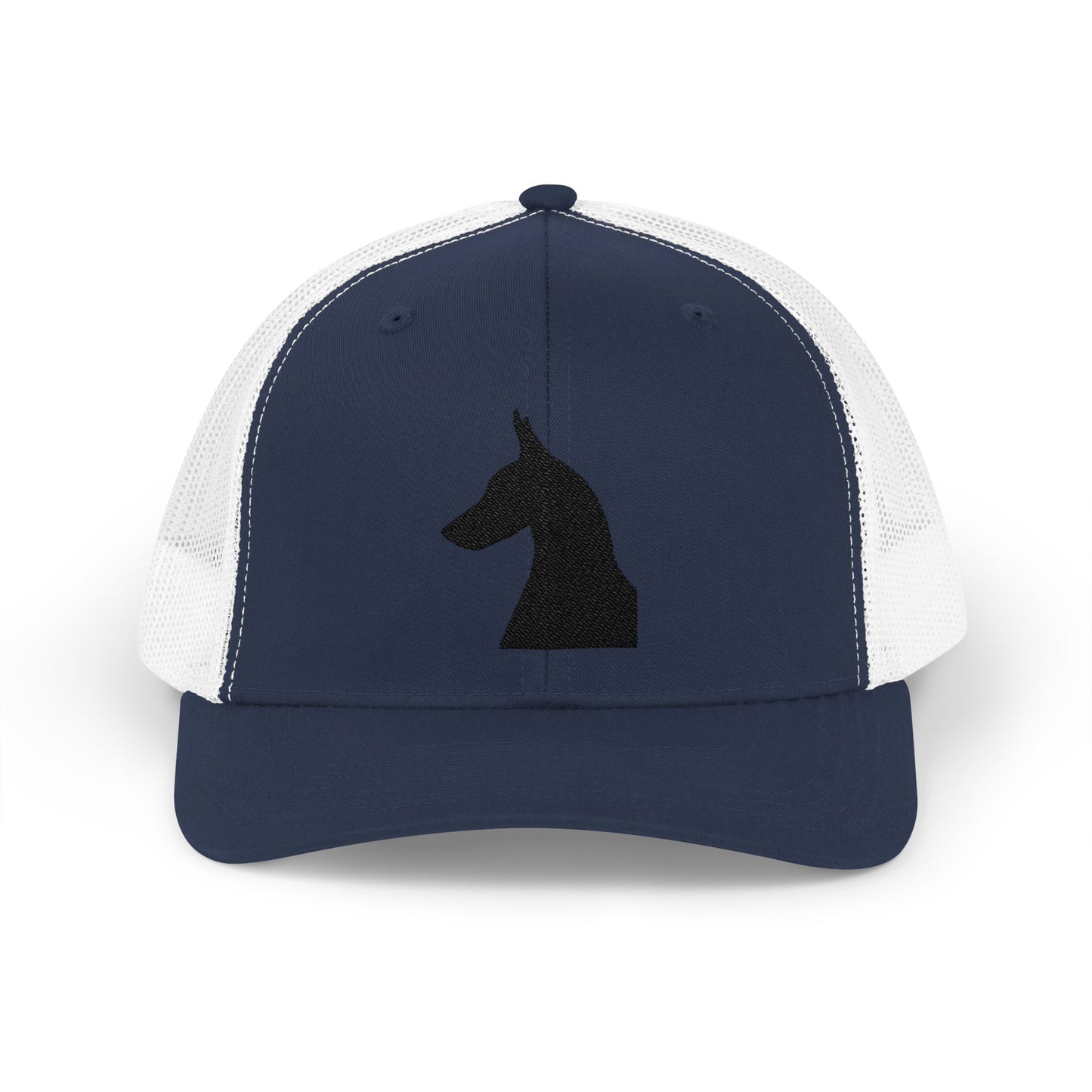 Doberman 5 Silhouette Snapback Trucker Cap