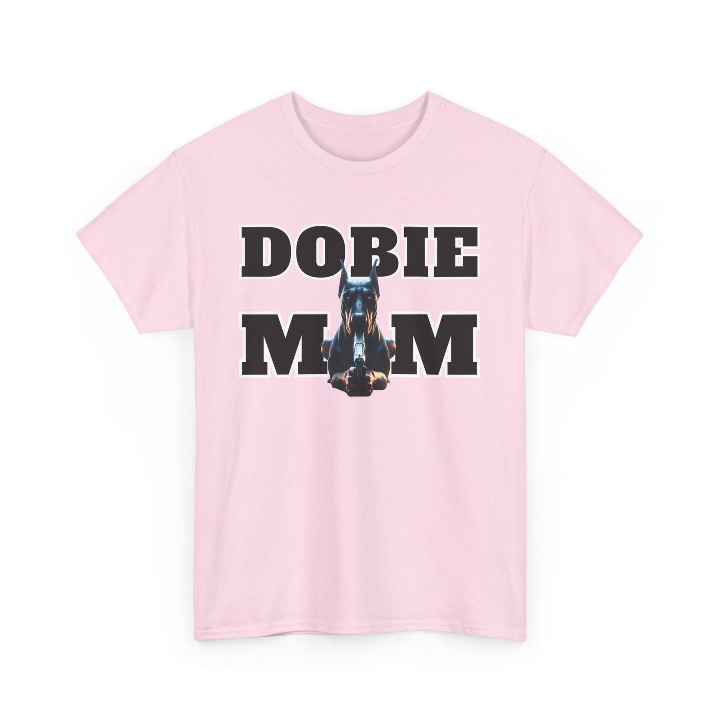 Dobie Mom 06 2025 Unisex Heavy Cotton Tee