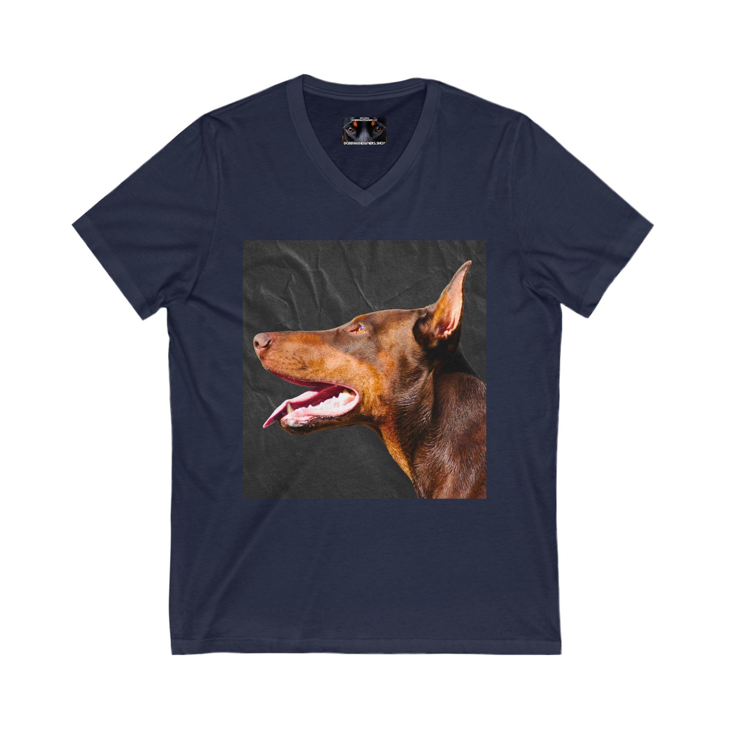 The Look 2 Private Label Unisex Jersey Short Sleeve V-Neck Tee