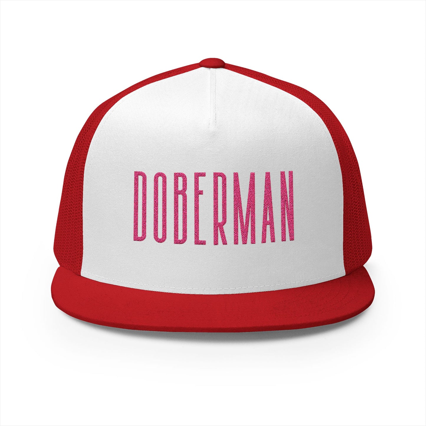 Doberman 2 Panel Trucker Cap