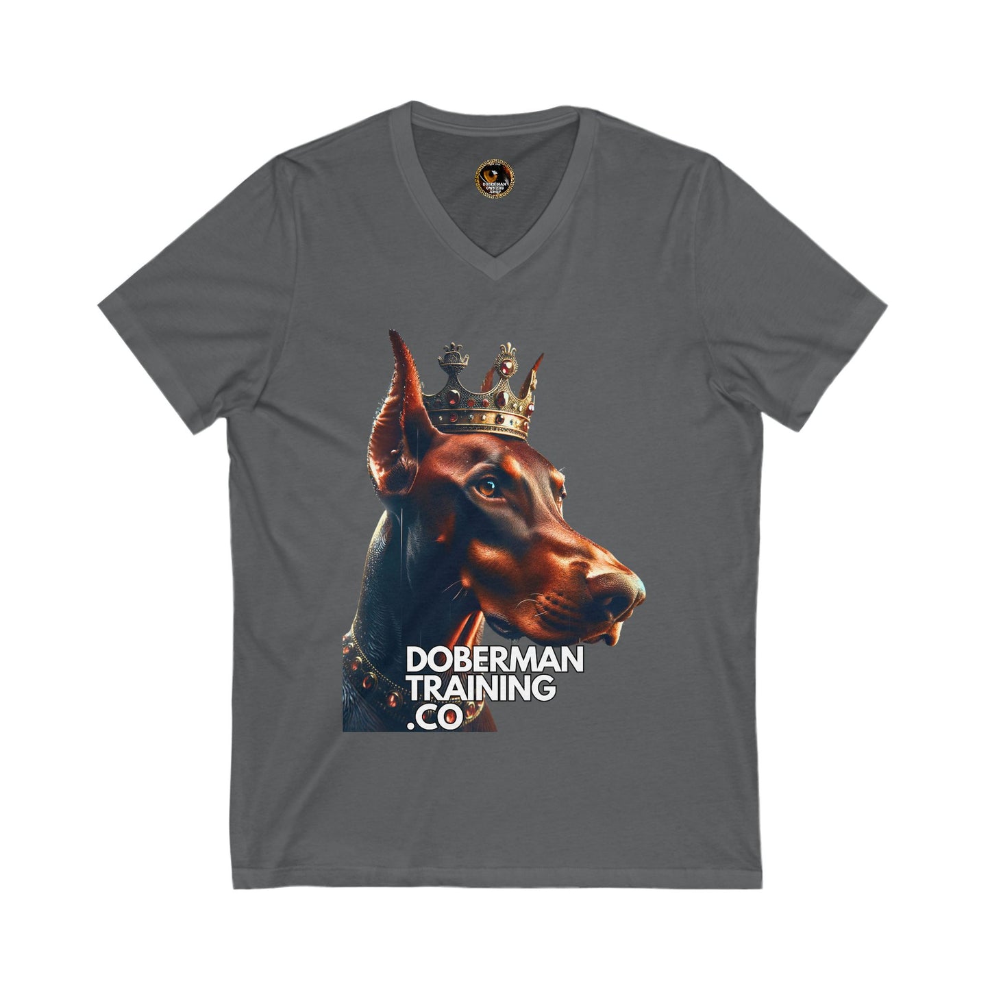 DTT 3 Private Label Unisex Jersey Short Sleeve V-Neck Tee