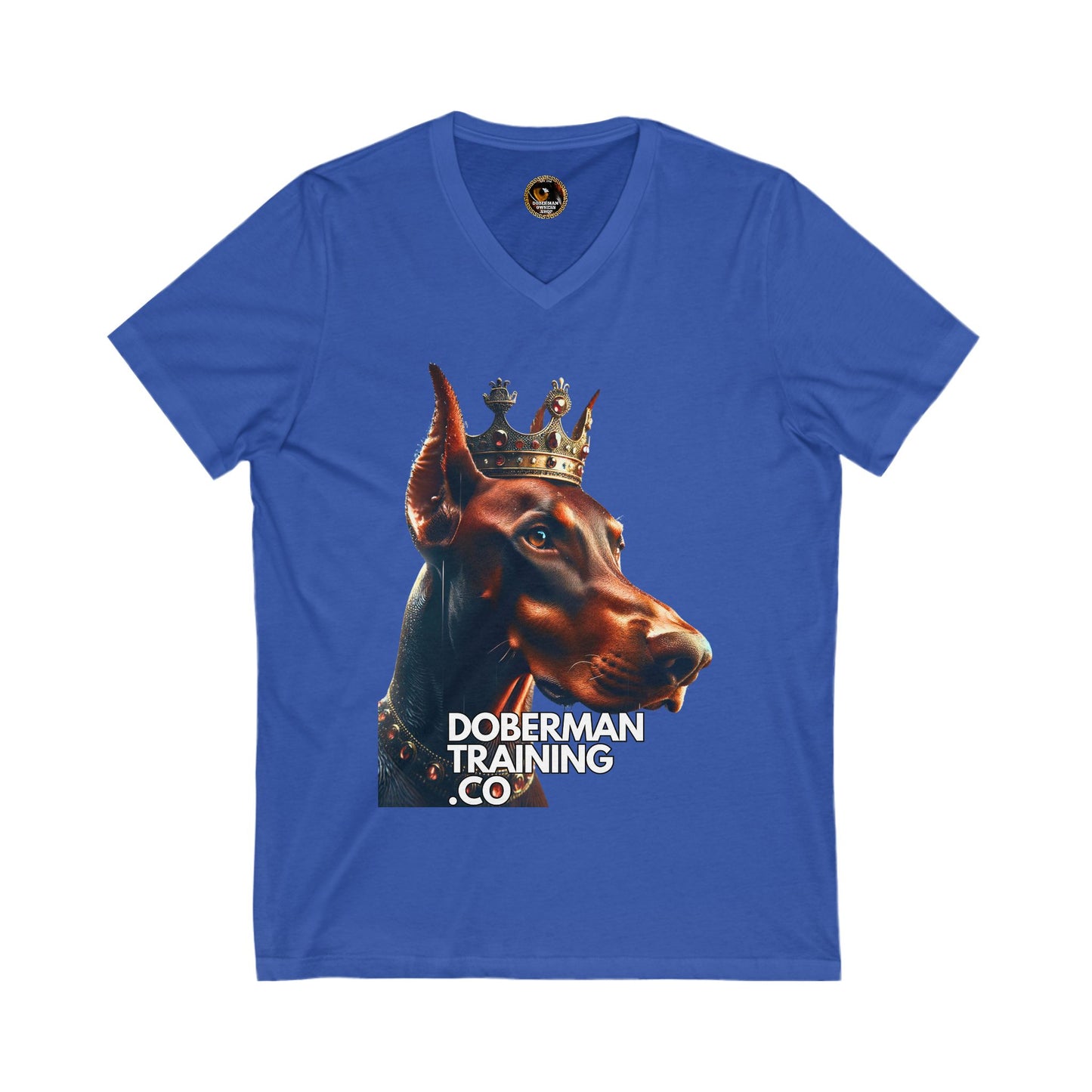 DTT 3 Private Label Unisex Jersey Short Sleeve V-Neck Tee