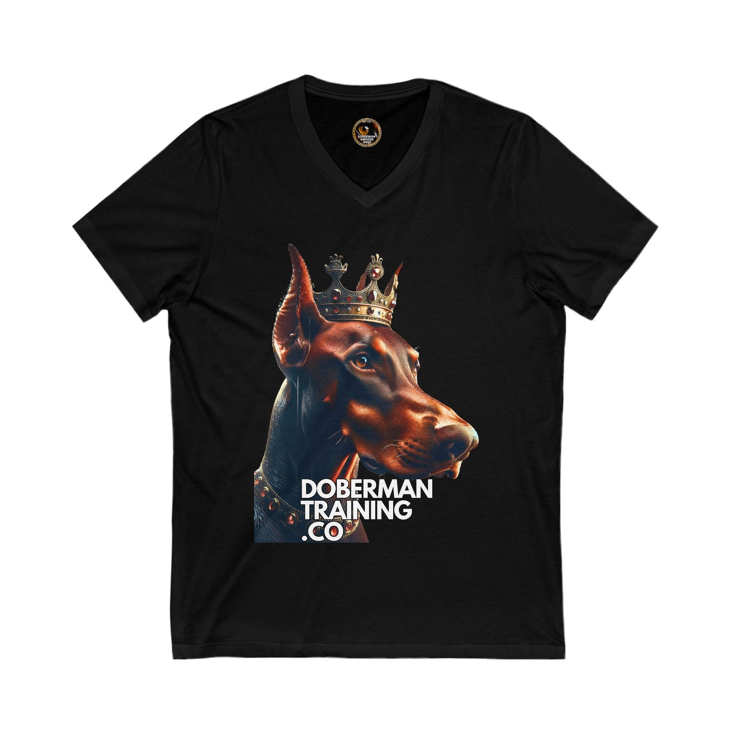 DTT 3 Private Label Unisex Jersey Short Sleeve V-Neck Tee