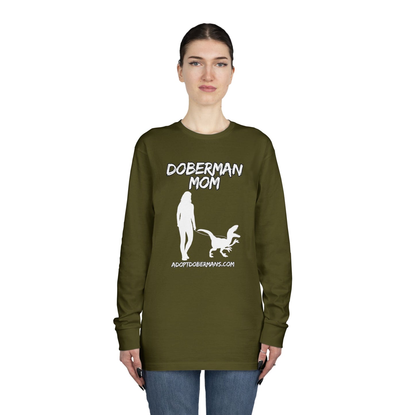 Adopt Mom 11 | Long Sleeve Crewneck Tee
