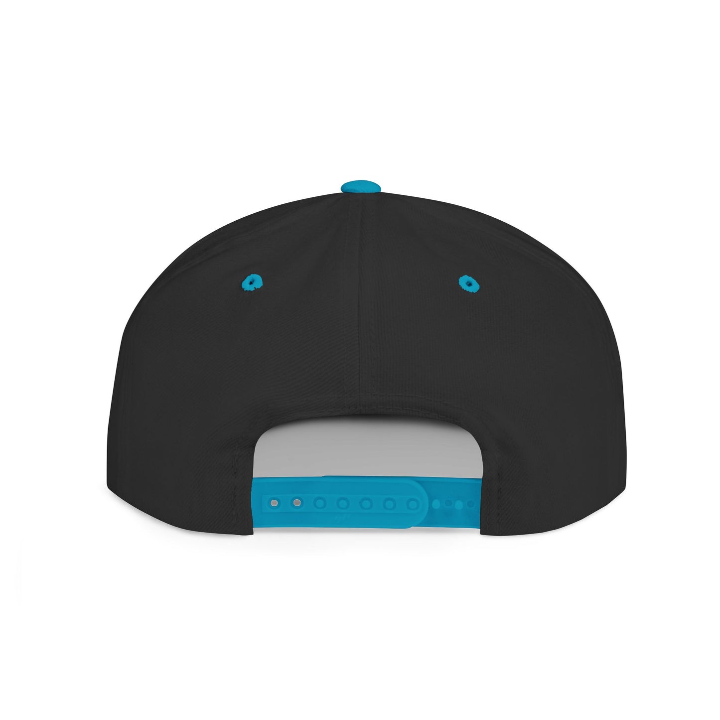 Custom Dog Silhouette Flat Bill Snapback Cap - Stylish Pet Lover Hat