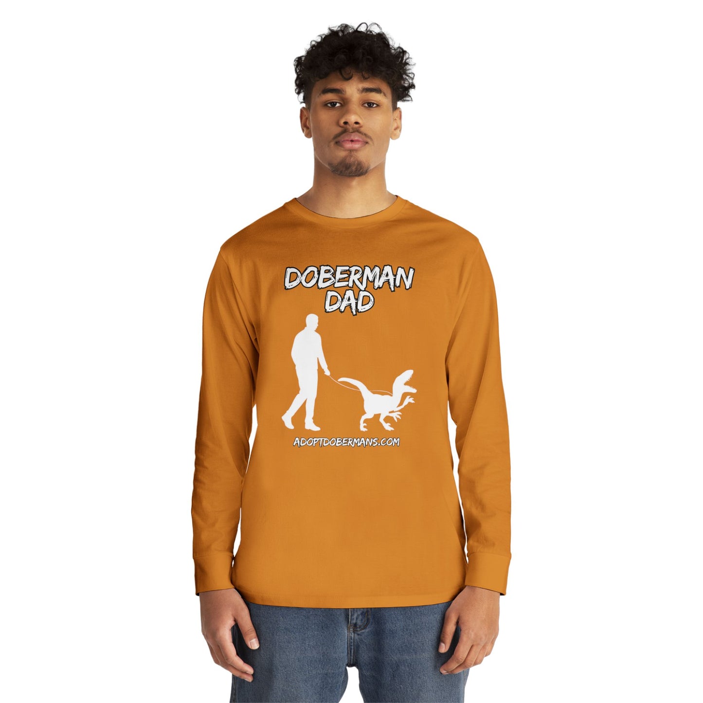 Adopt Dad 11 | Long Sleeve Crewneck Tee