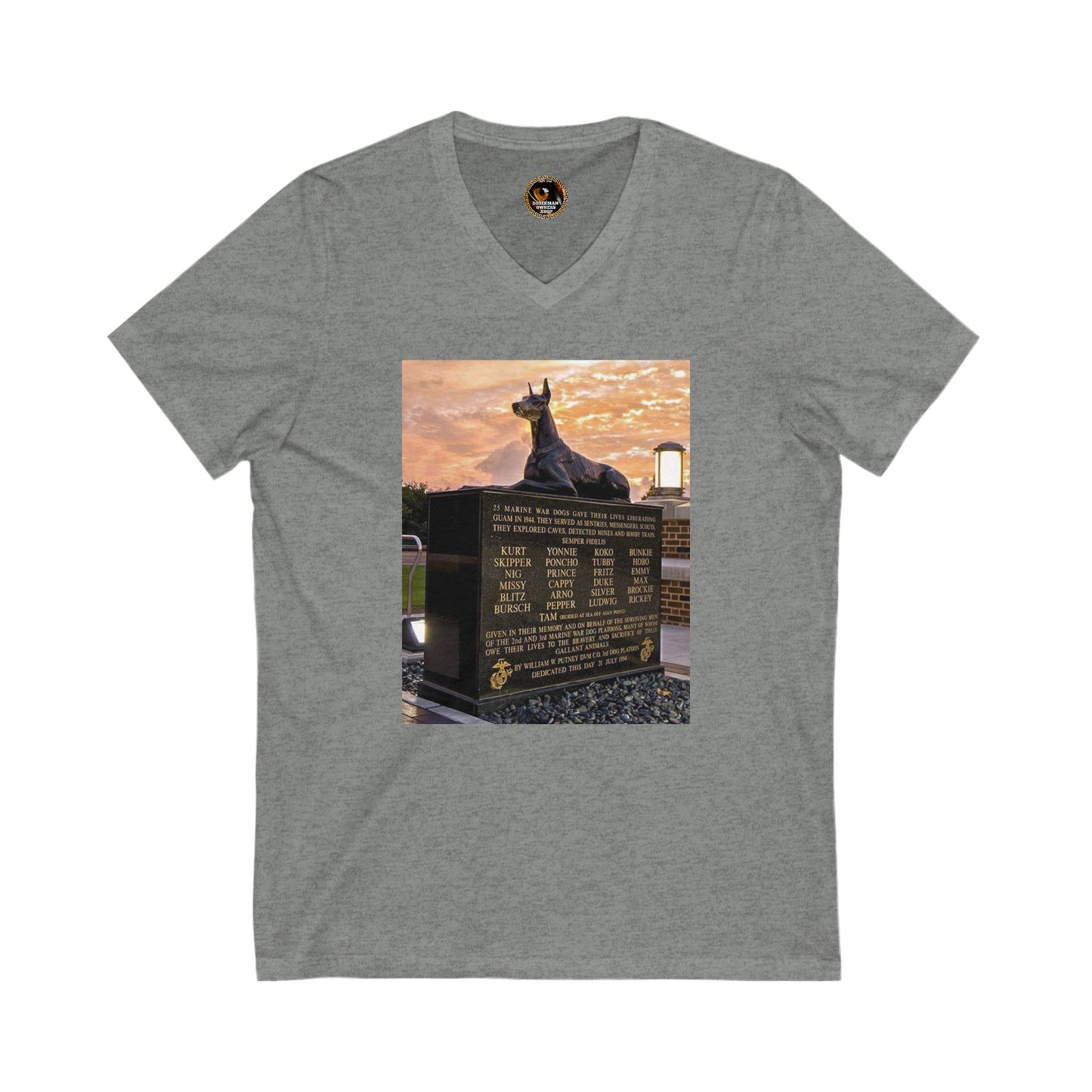 WW Special Edition Private Label Unisex Jersey Short Sleeve V-Neck Tee