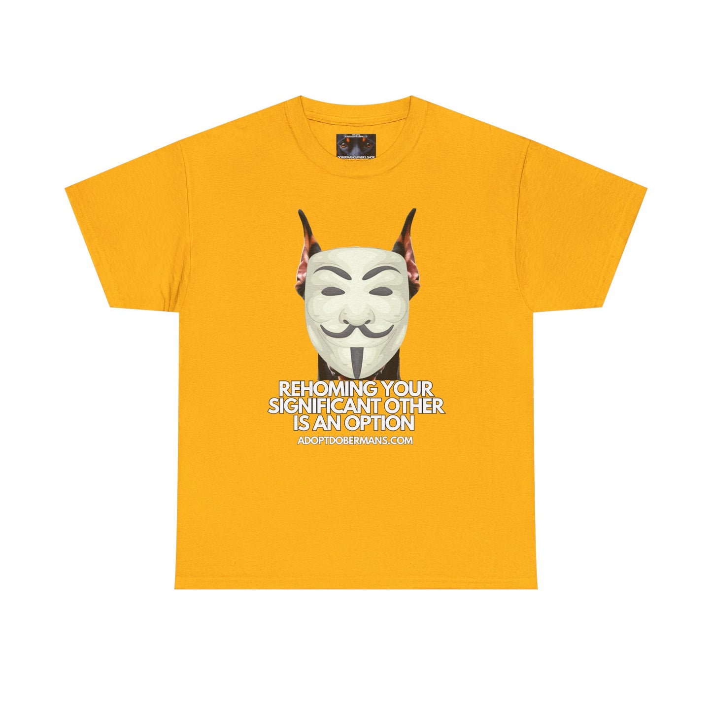 Adopt R2 Private Lable Unisex Heavy Cotton Tee