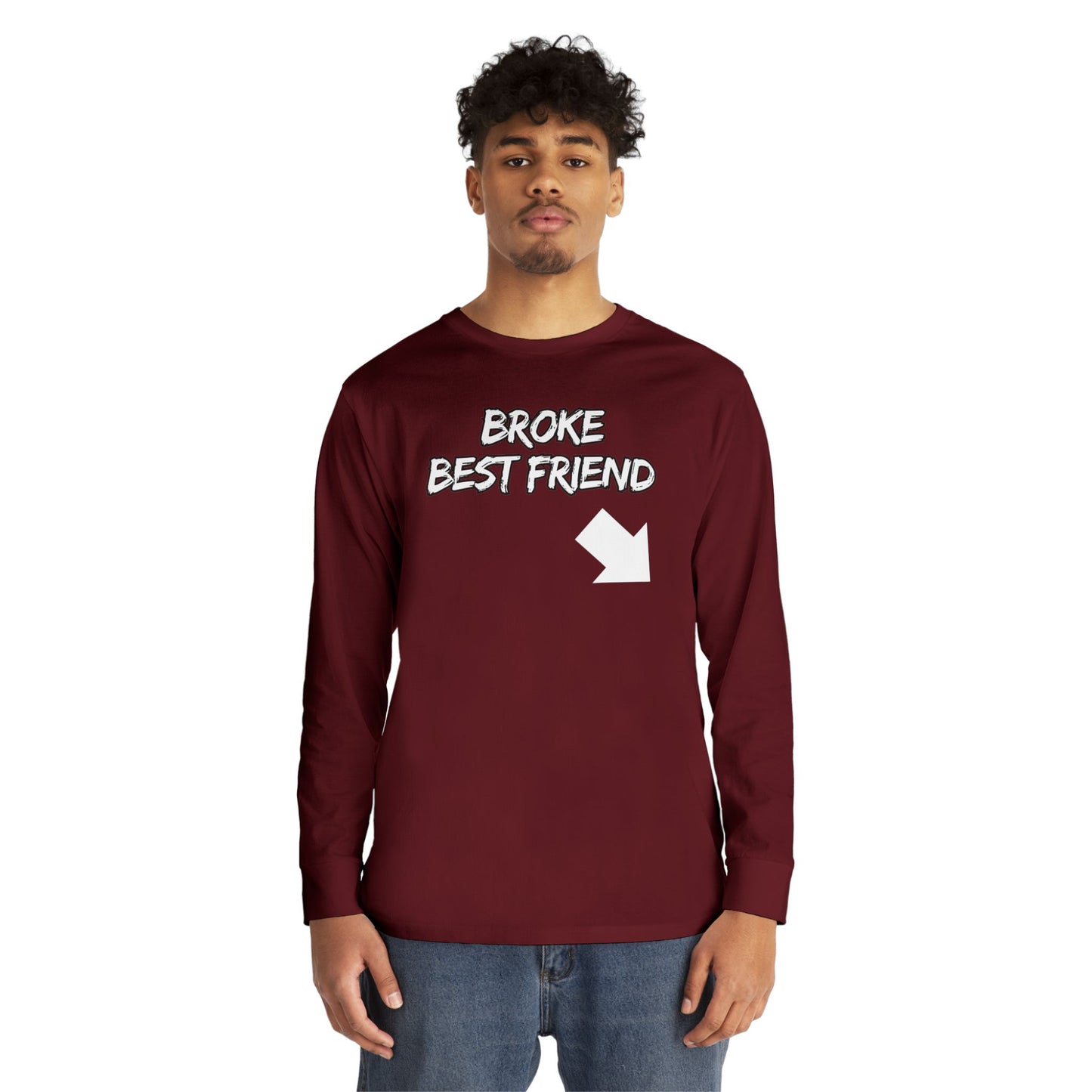 Bestfriend 1| Long Sleeve Crewneck Tee
