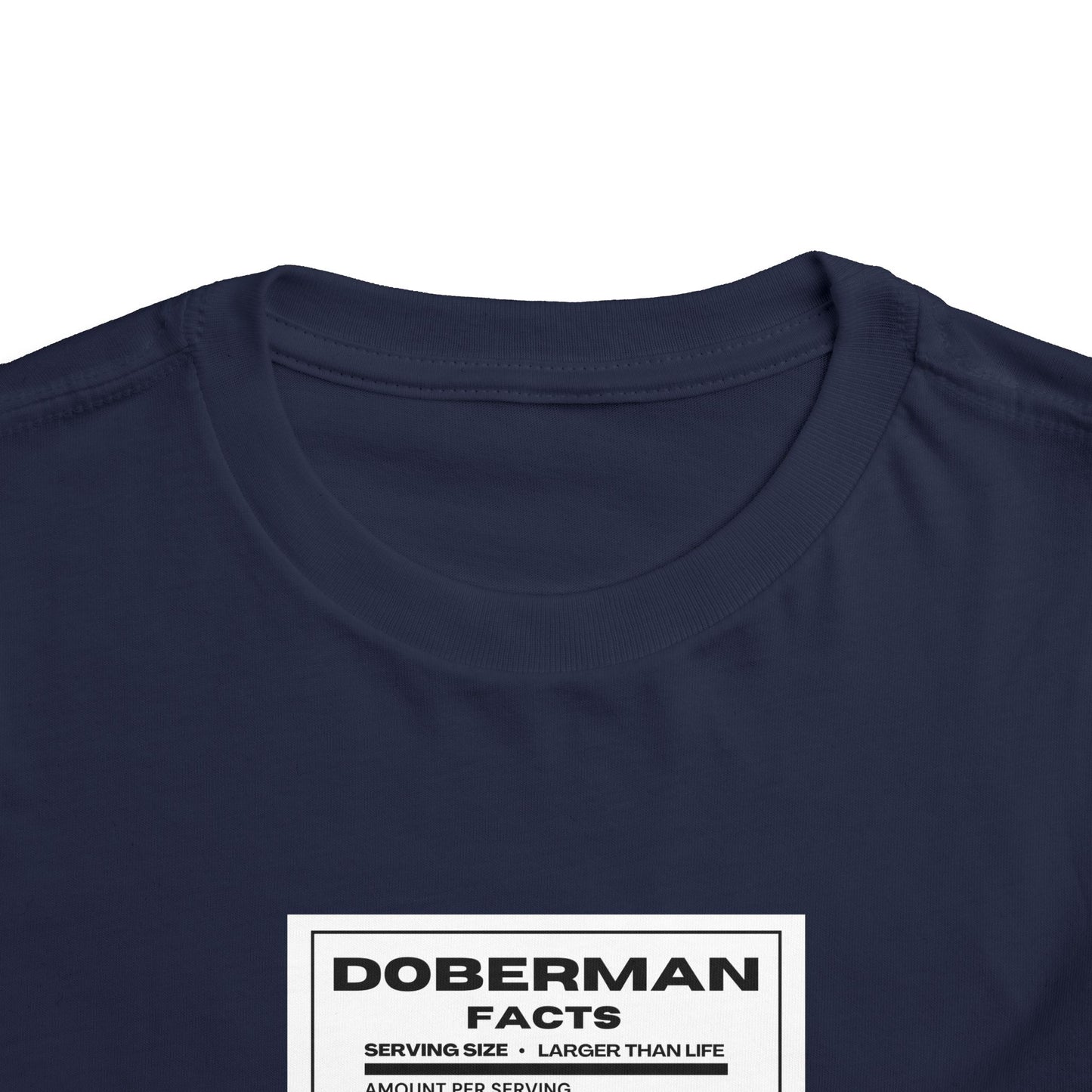 Doberman Facts 1 Toddler Short Sleeve Tee
