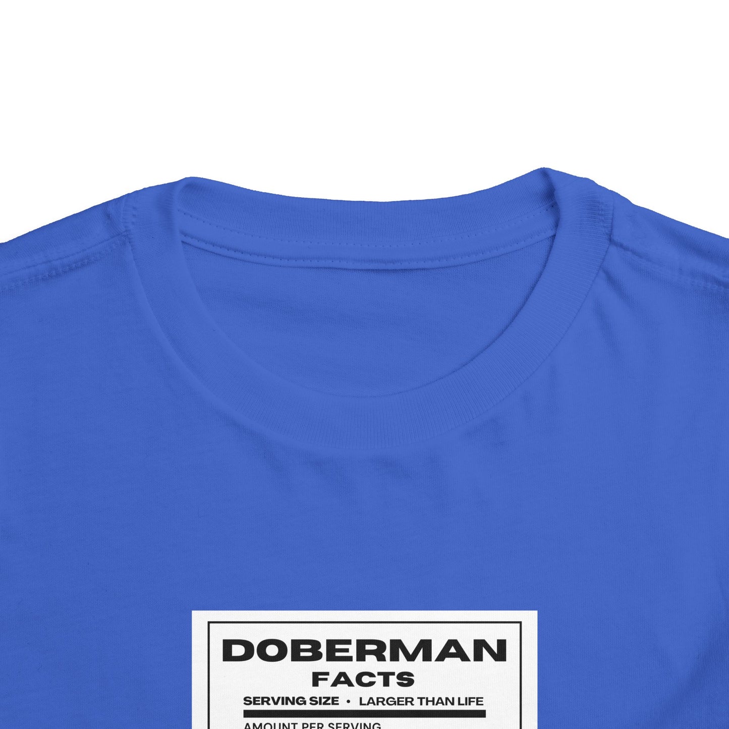 Doberman Facts 1 Toddler Short Sleeve Tee