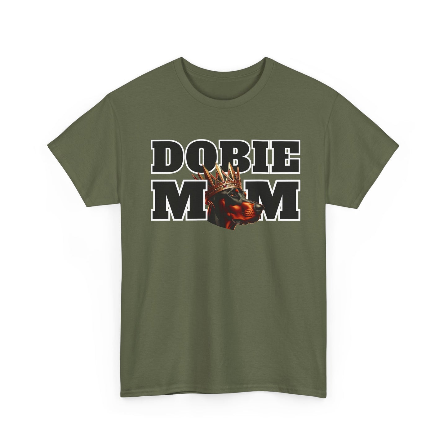 Dobie Mom 10 2025 Unisex Heavy Cotton Tee