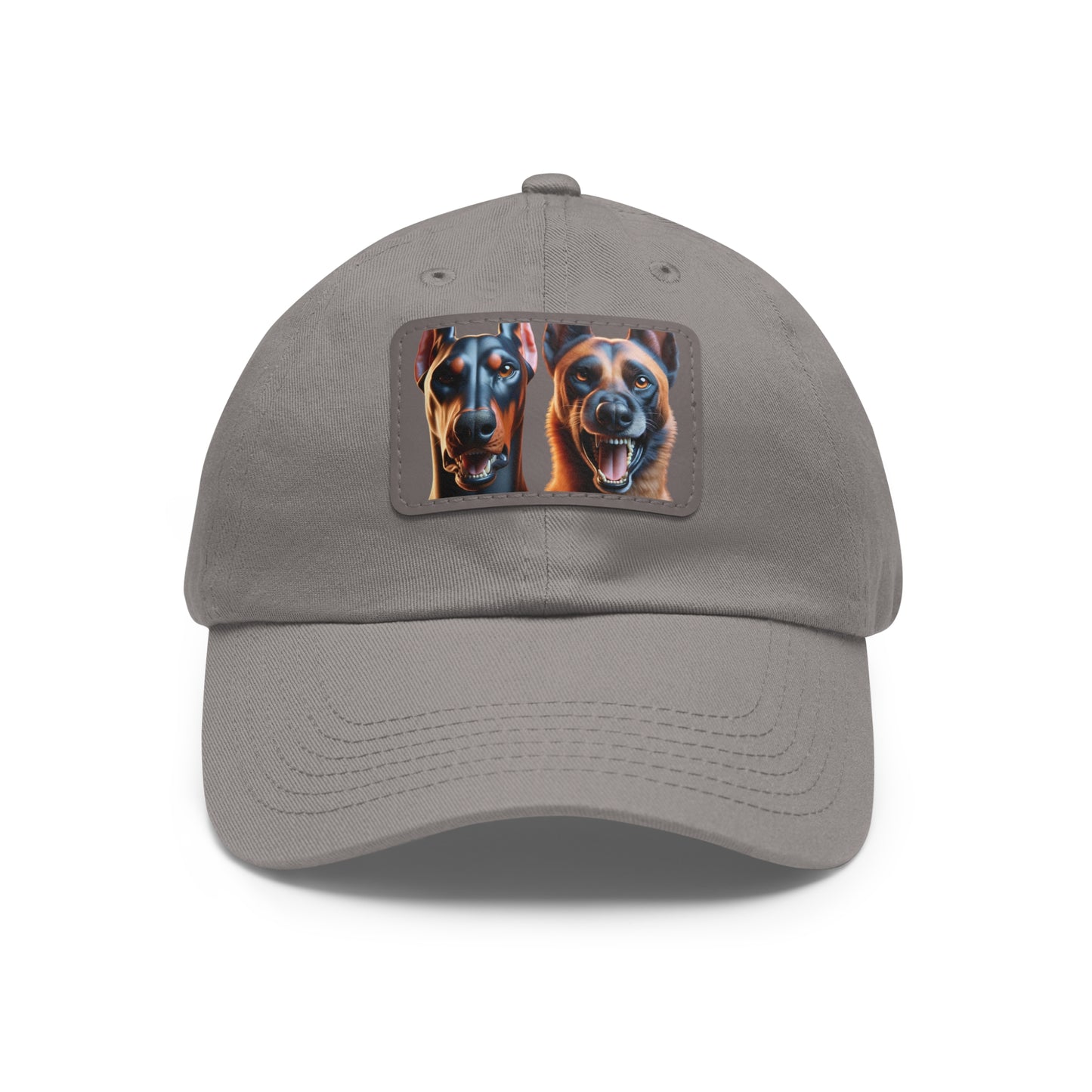 FA & FO 1 Dad Hat with Leather Patch (Rectangle)