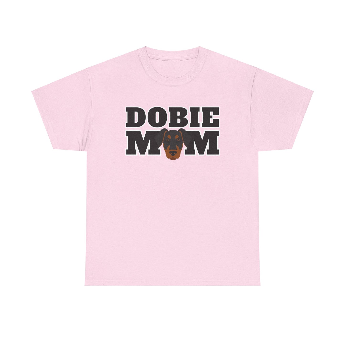 Dobie Mom 03 2025 Unisex Heavy Cotton Tee
