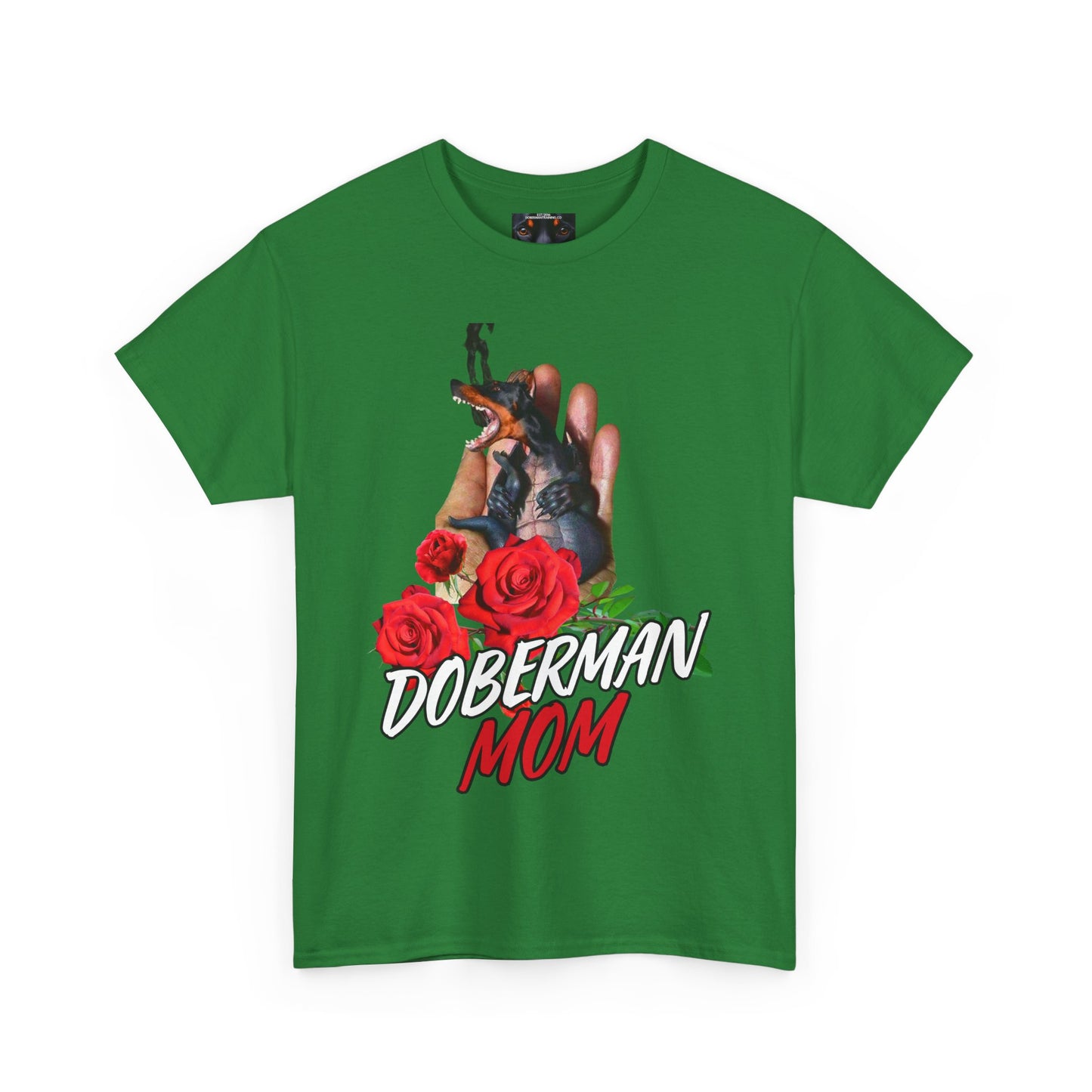 Dragon Mom Roses 10 Private Lable Unisex Heavy Cotton Tee