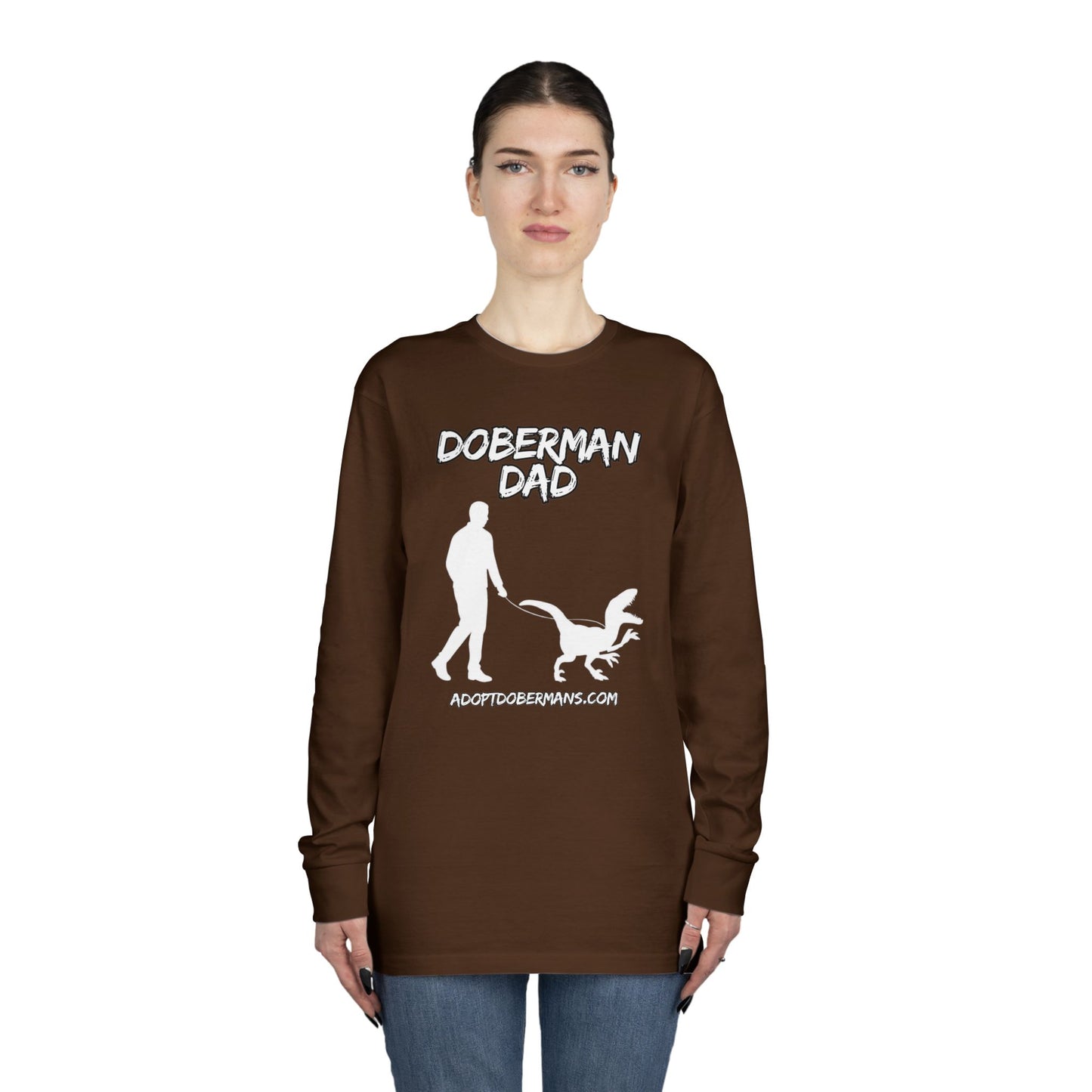 Adopt Dad 11 | Long Sleeve Crewneck Tee
