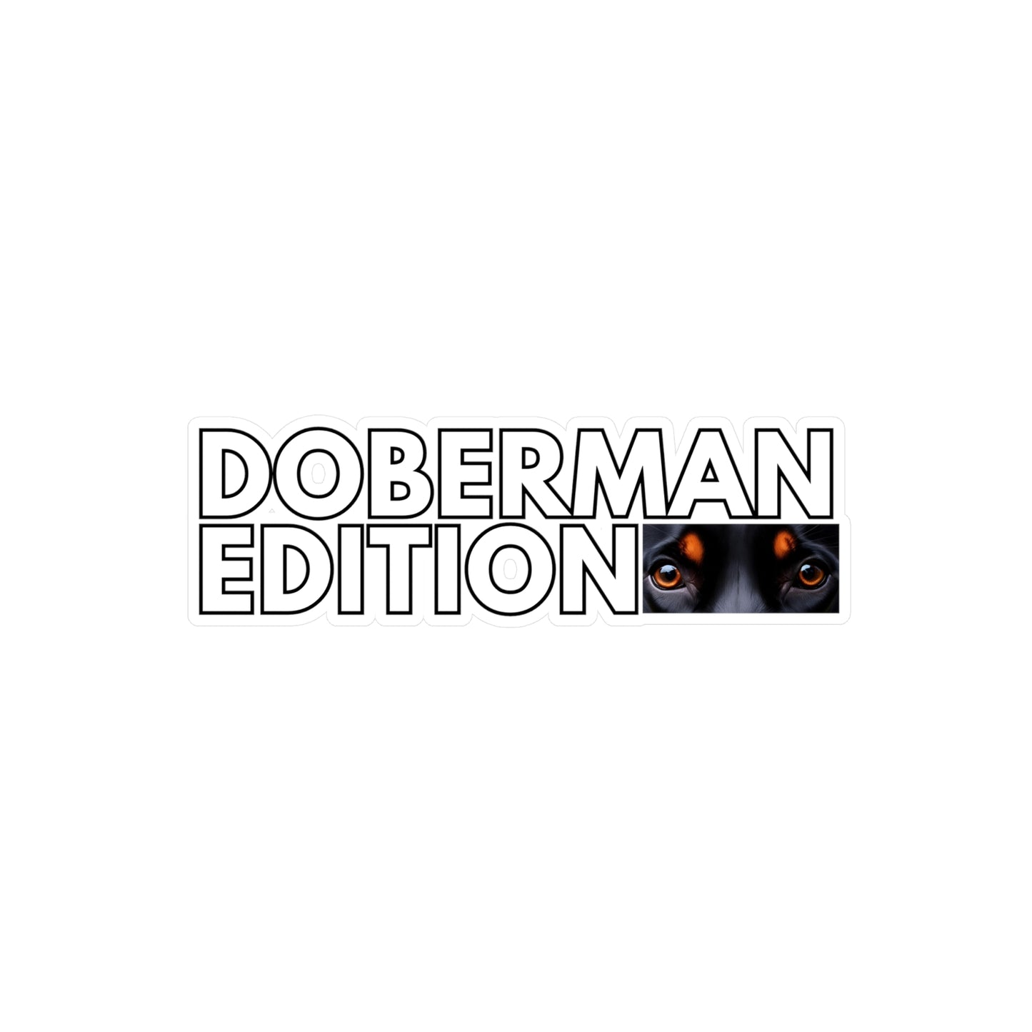 Doberman Edition Vinyl Decals
