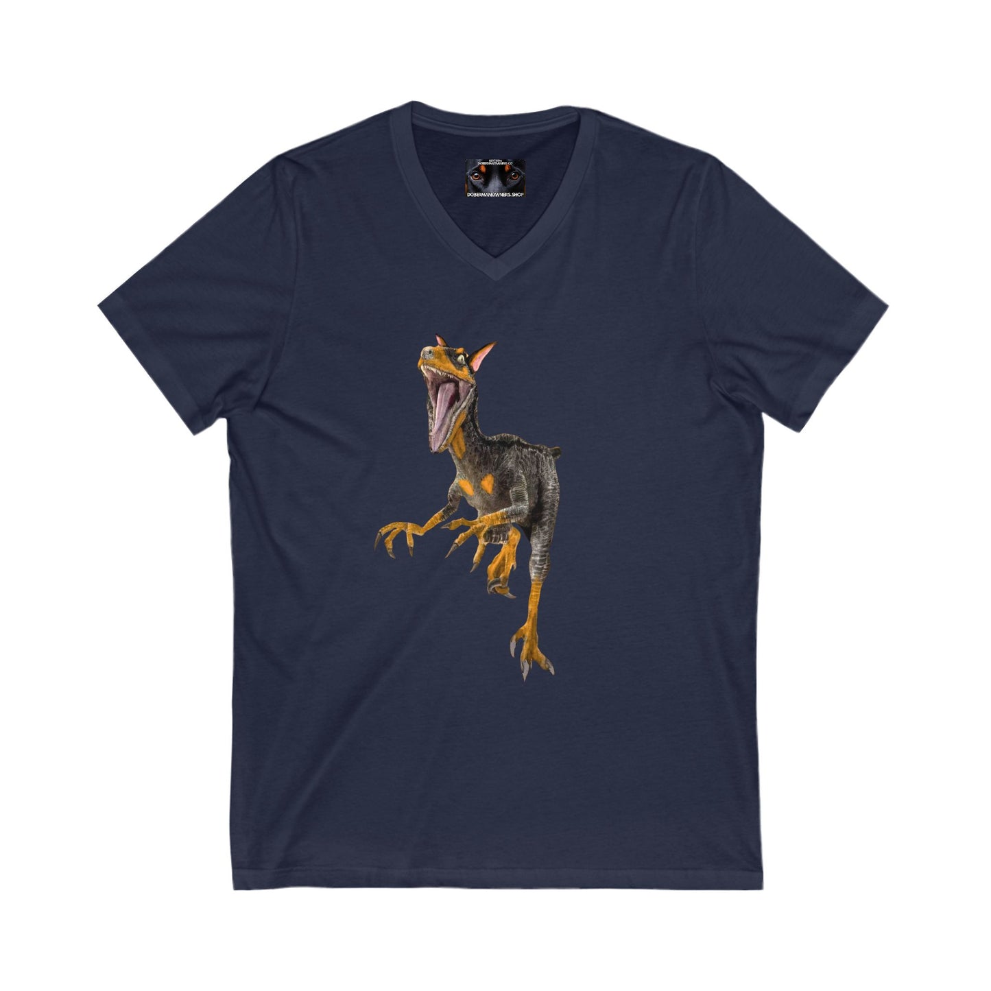 The Phase 1 Private Label Unisex Jersey Short Sleeve V-Neck Tee
