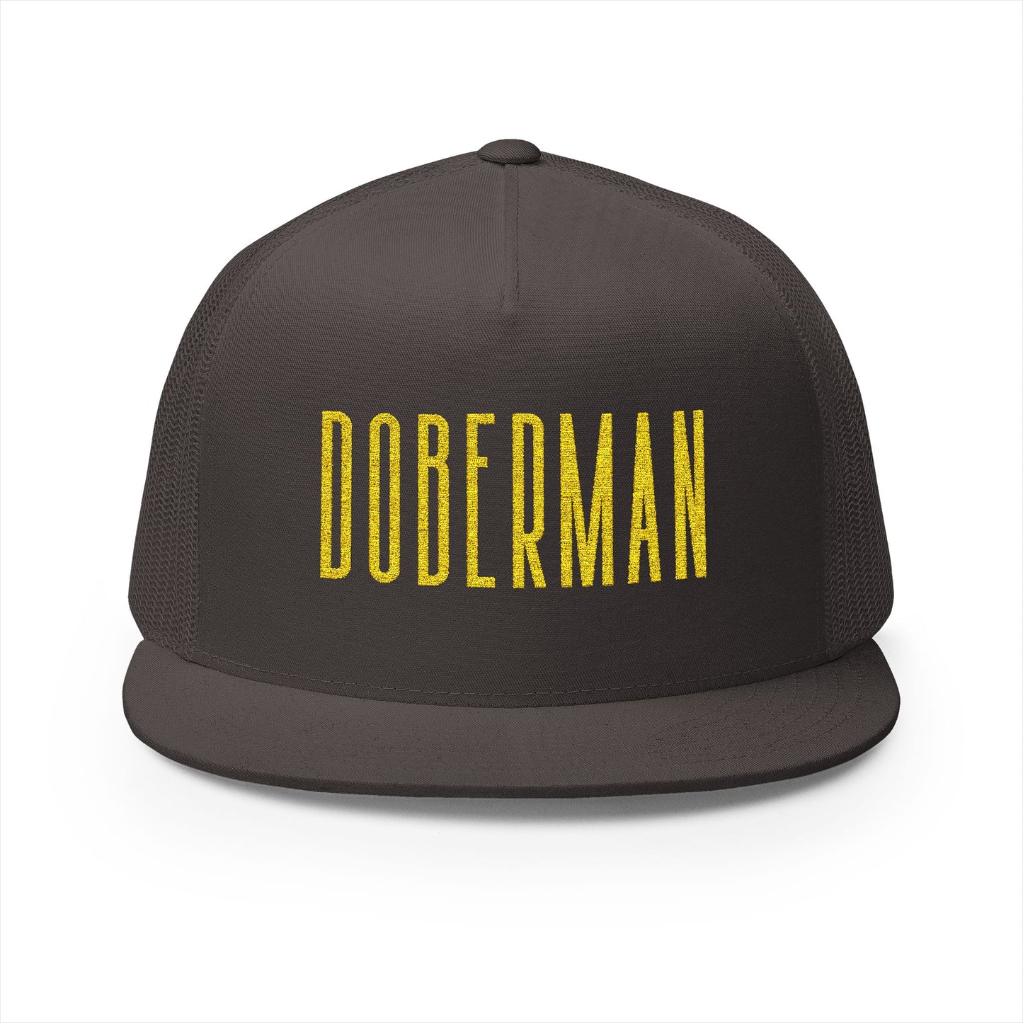 Doberman 4 Panel Trucker Cap