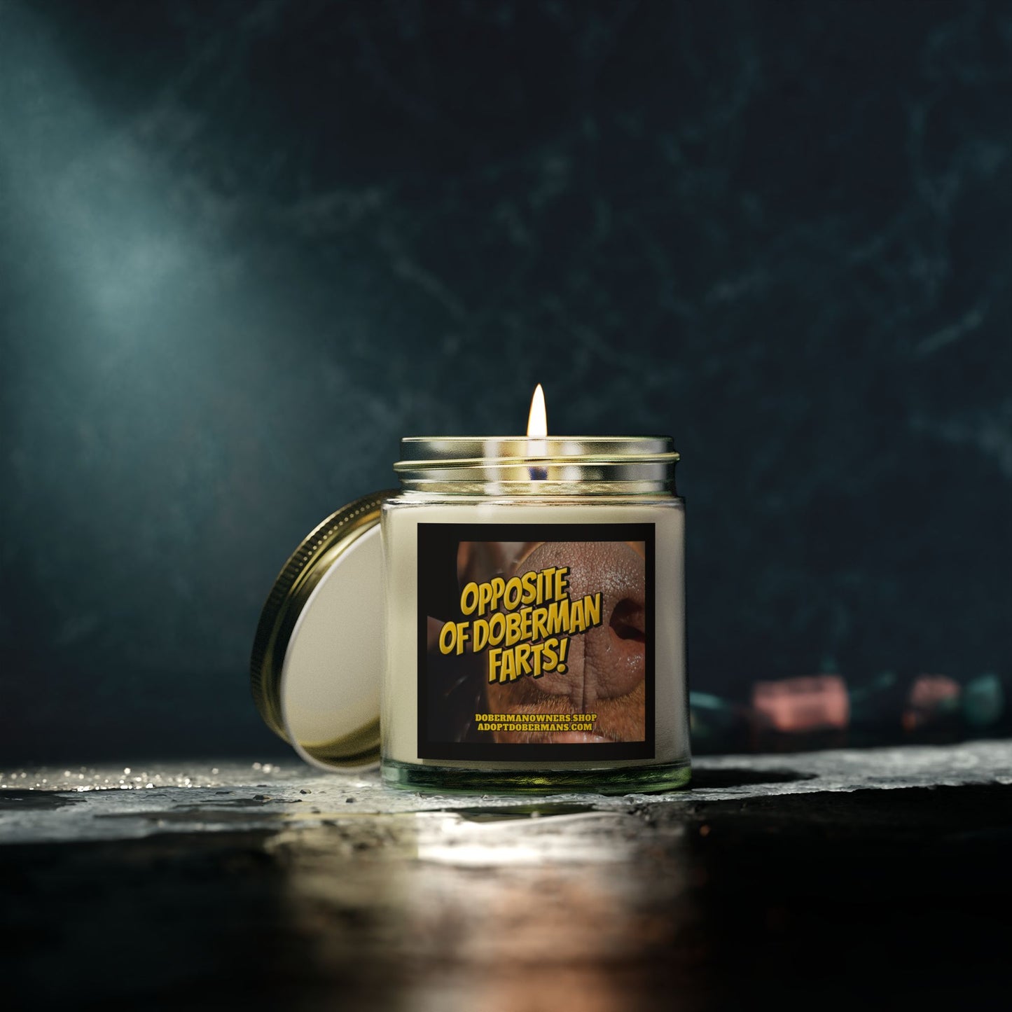 OODF Scented Coconut Apricot Candles (4oz, 9oz)