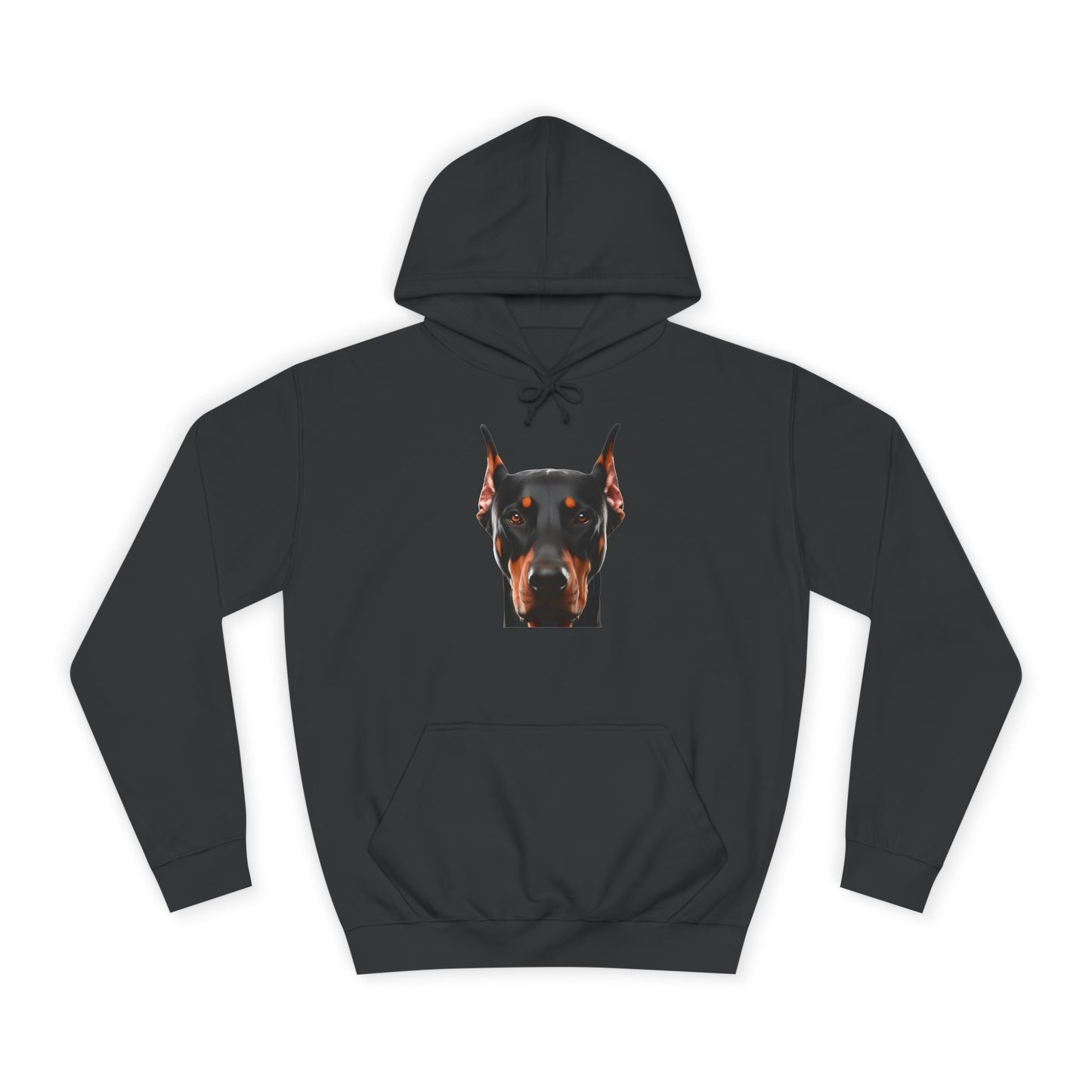 Doberman 1 Unisex College Hoodie