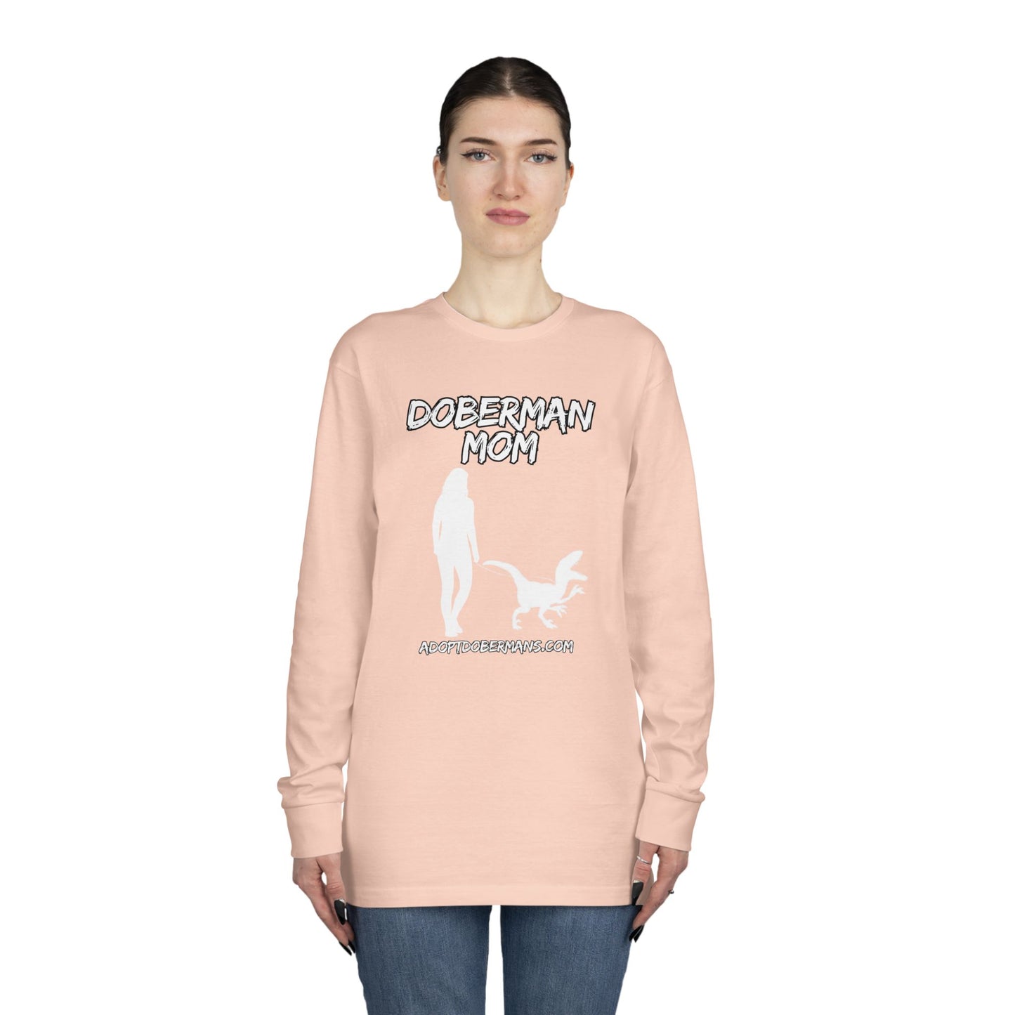 Adopt Mom 11 | Long Sleeve Crewneck Tee