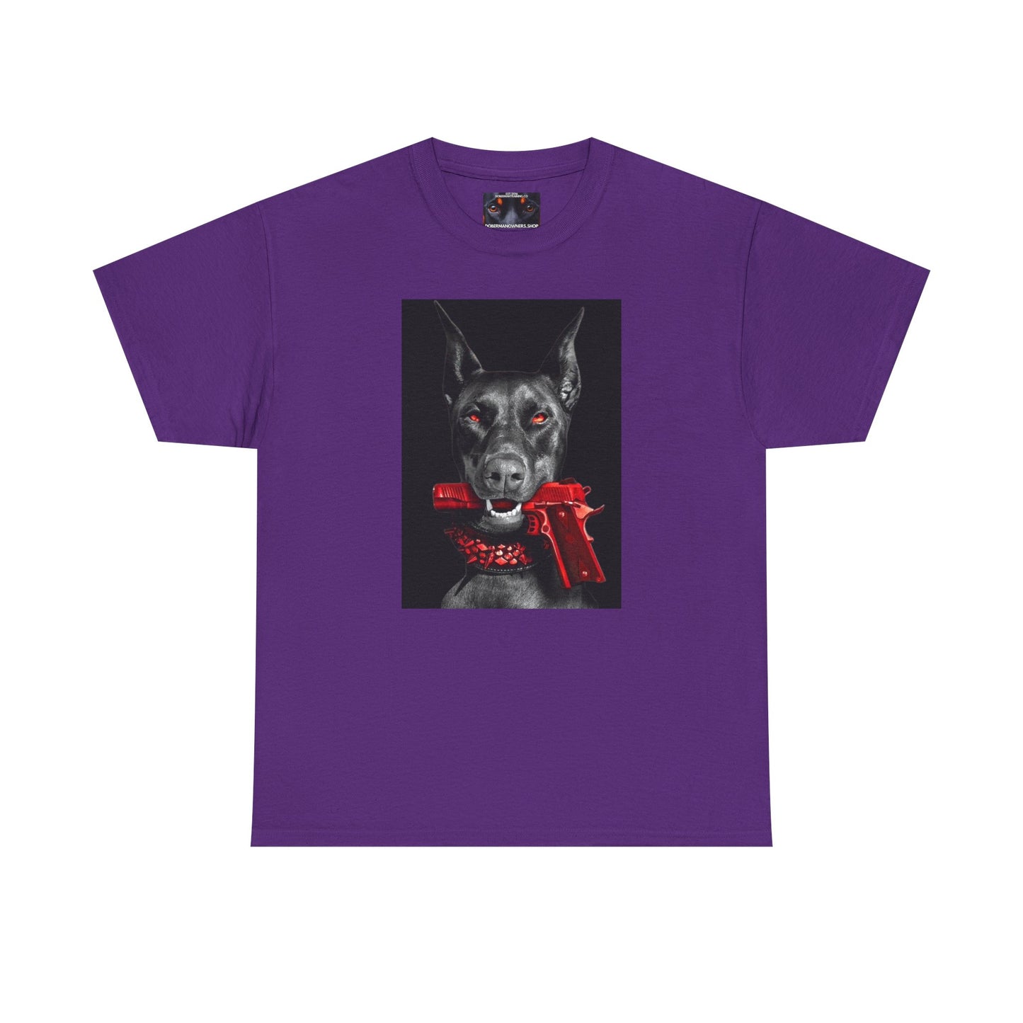 Red 1 Private Lable Unisex Heavy Cotton Tee
