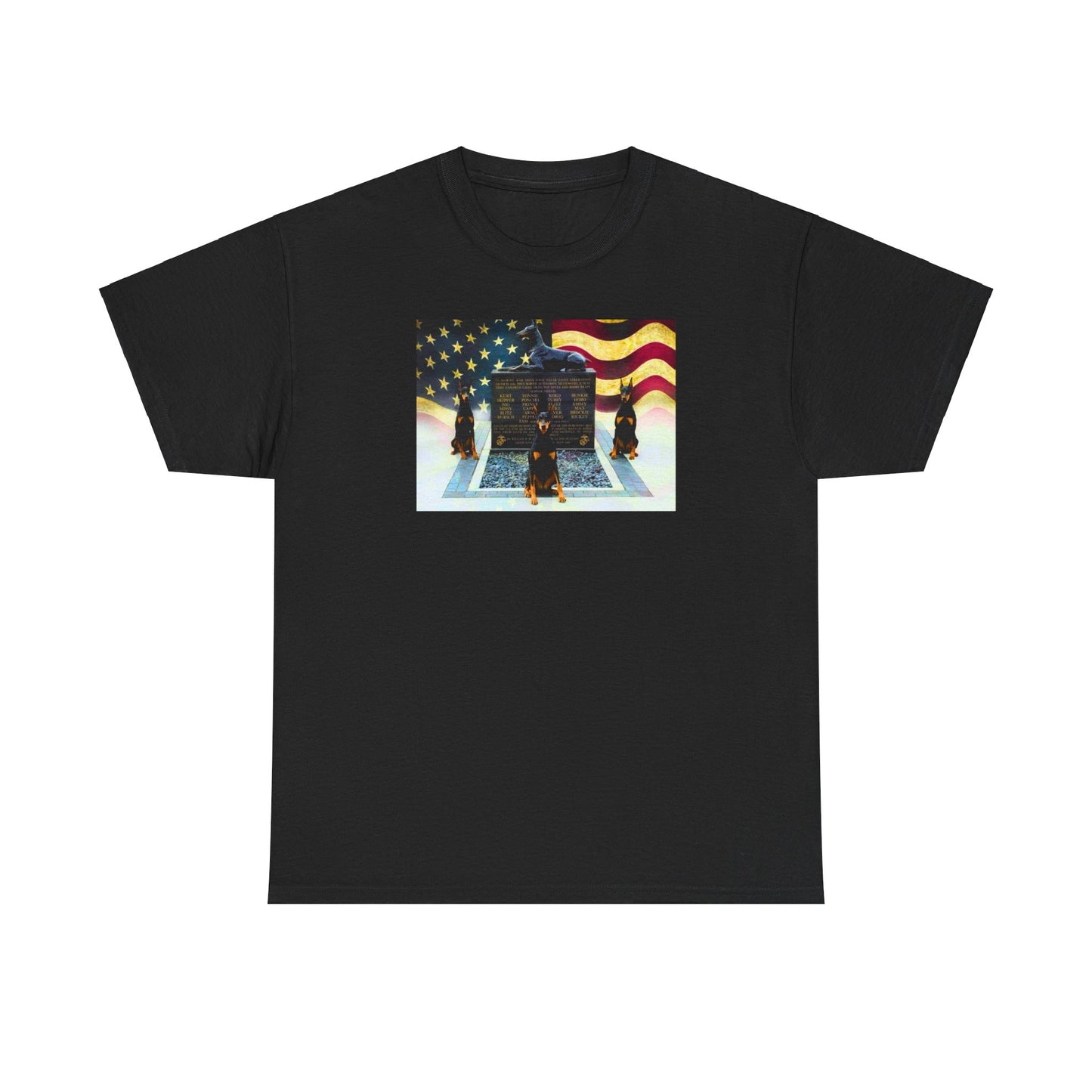 Doberman Memorial 1 2025 Unisex Heavy Cotton Tee