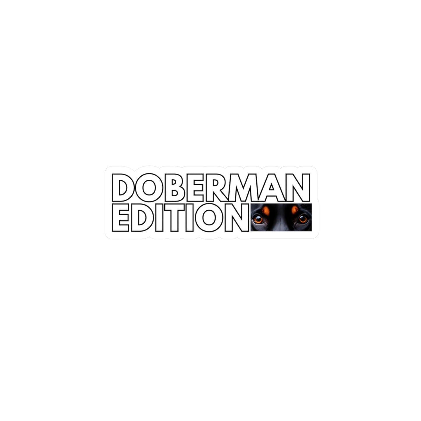 Doberman Edition Vinyl Decals
