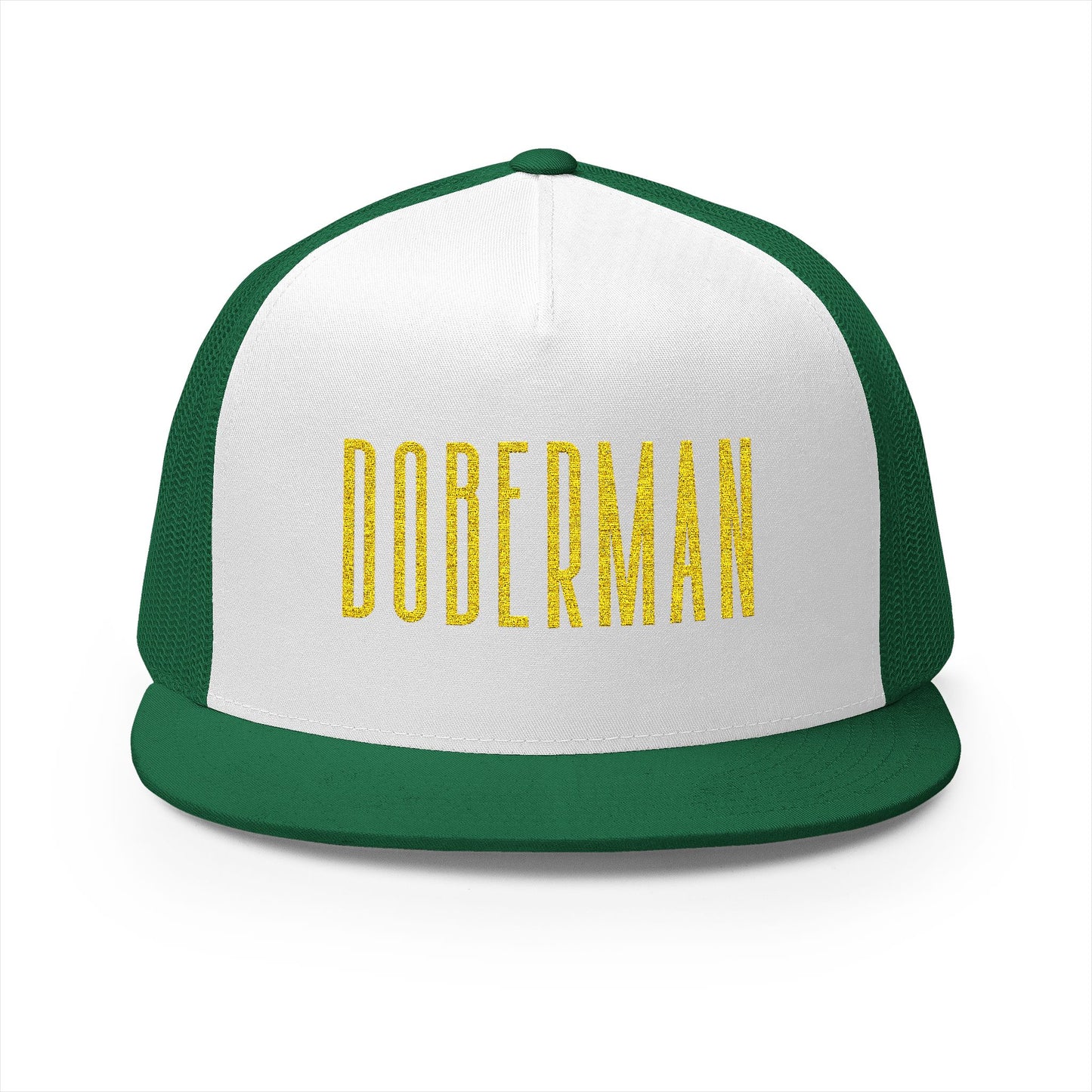 Doberman 4 Panel Trucker Cap