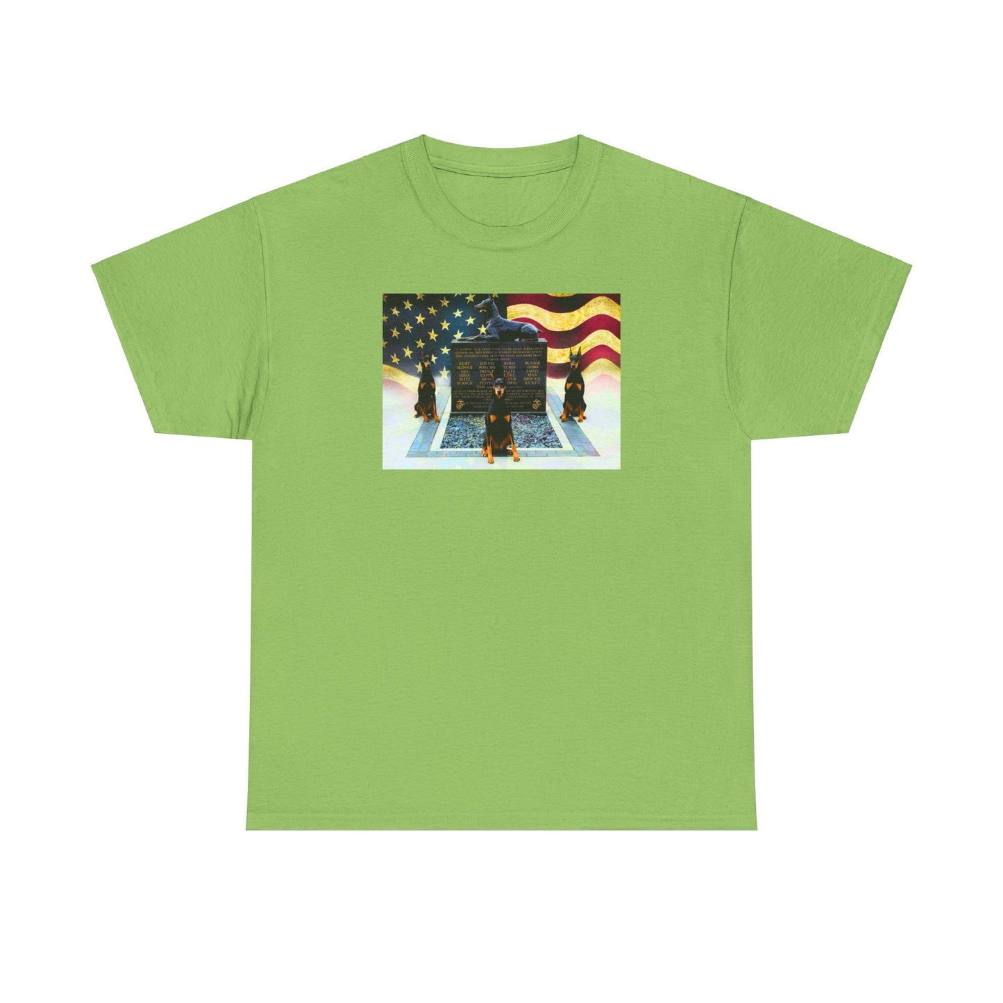 Doberman Memorial 1 2025 Unisex Heavy Cotton Tee