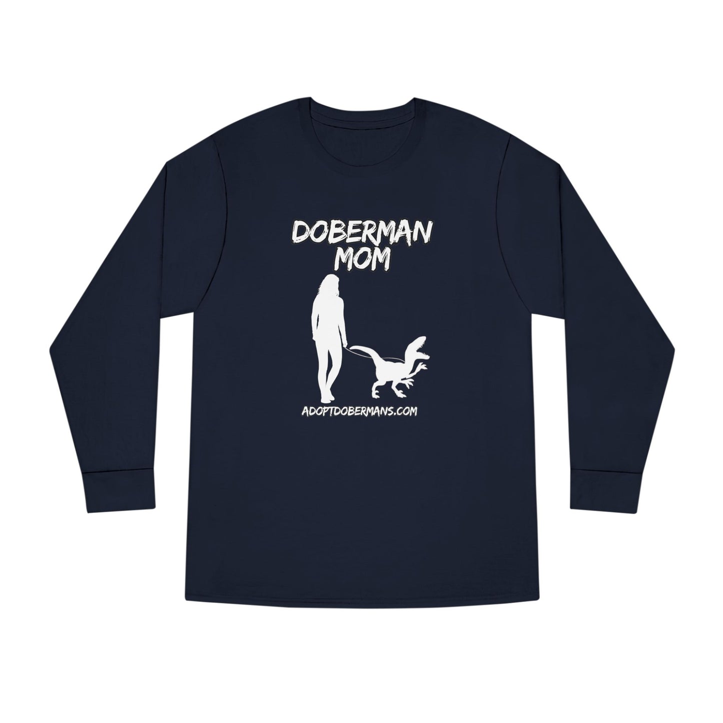Adopt Mom 11 | Long Sleeve Crewneck Tee