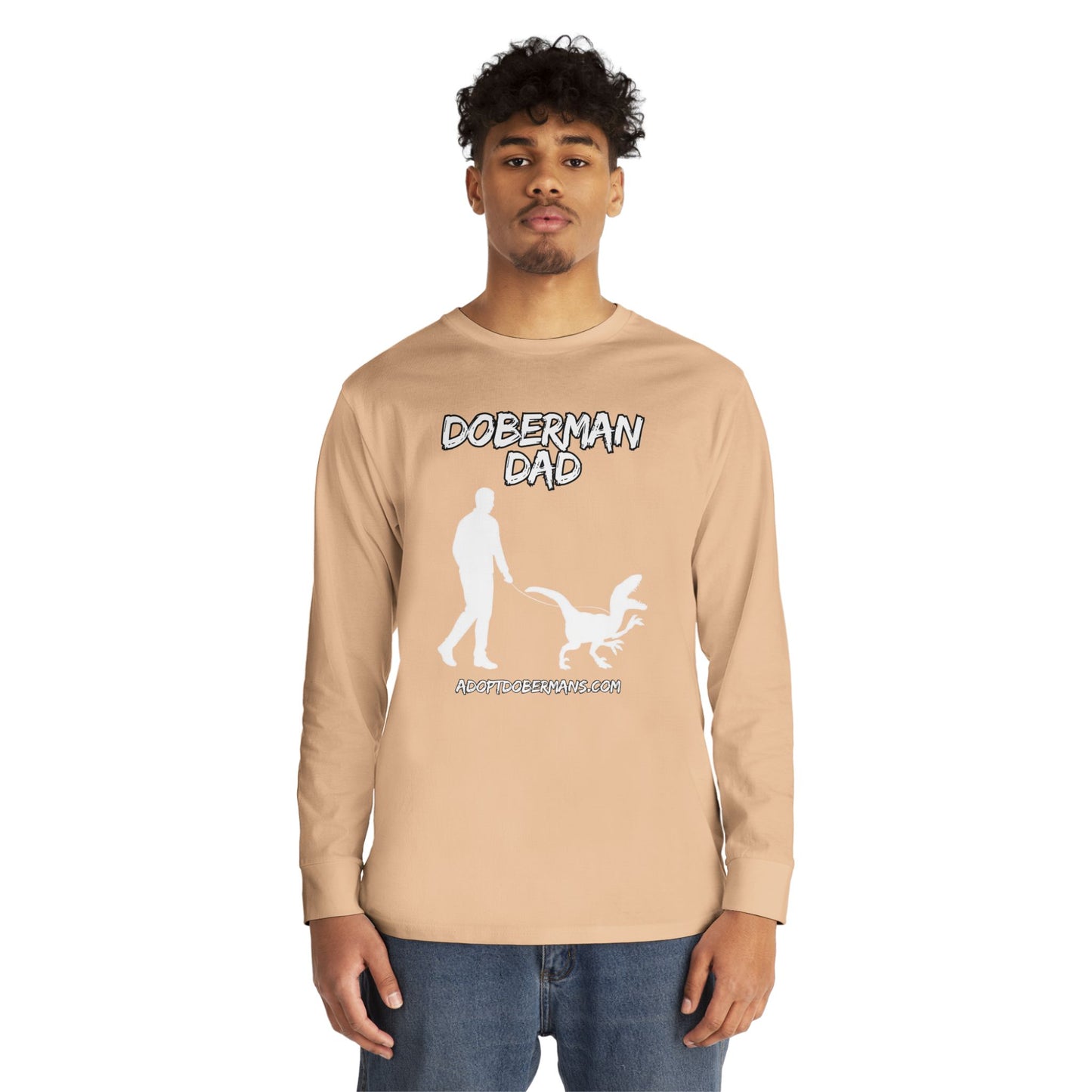 Adopt Dad 11 | Long Sleeve Crewneck Tee
