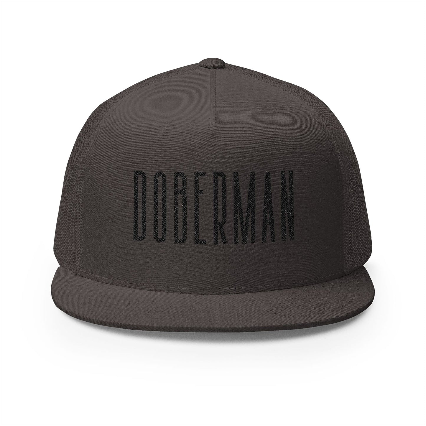Doberman 1 Panel Trucker Cap