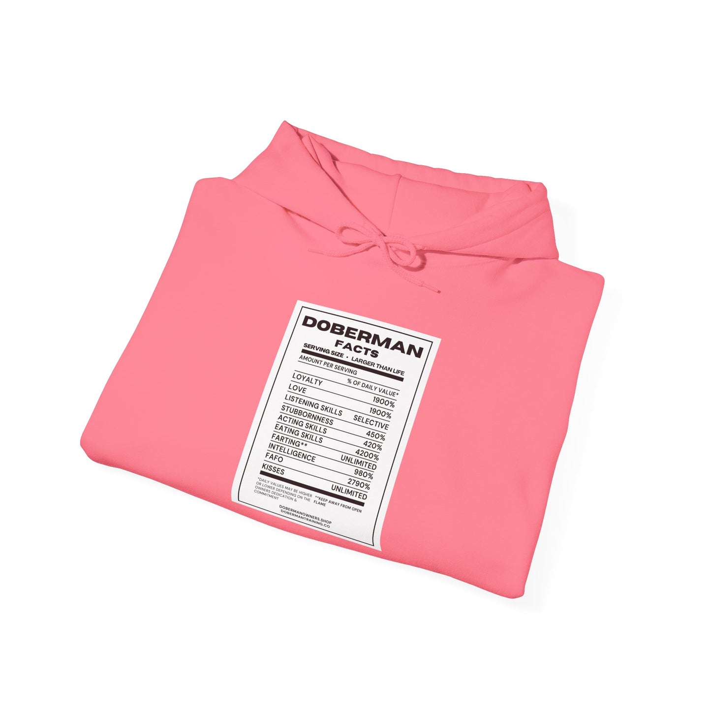 Doberman Facts 1 Unisex Heavy Blend™ Hooded Sweatshirt