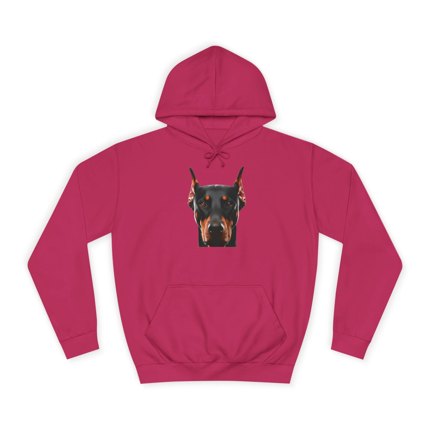 Doberman 1 Unisex College Hoodie