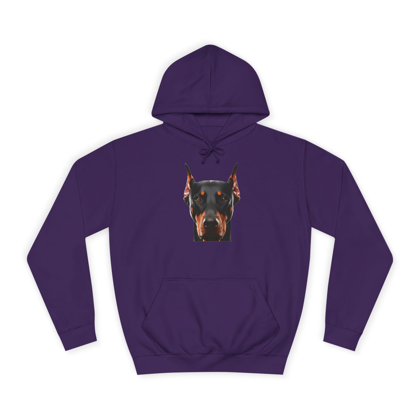Doberman 1 Unisex College Hoodie