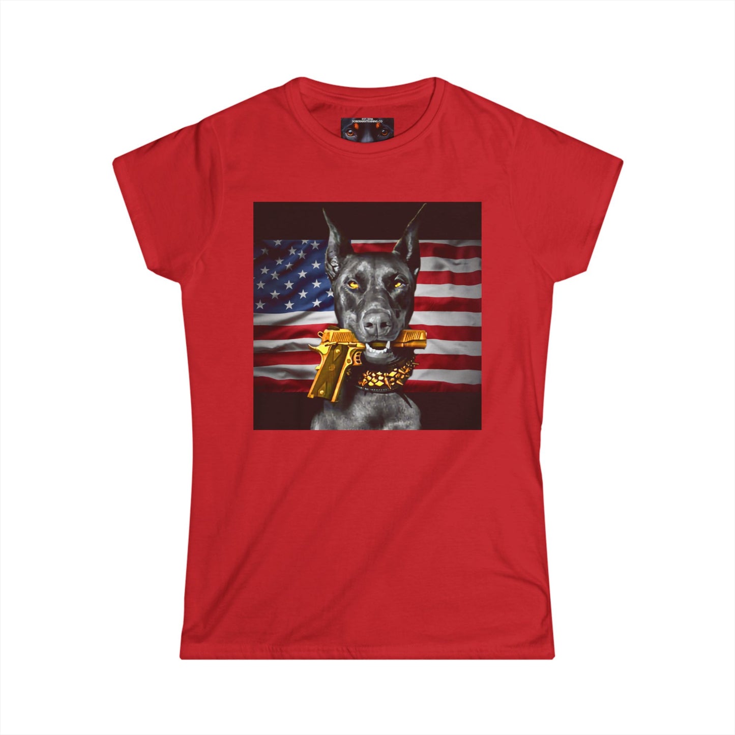 USA 2 Women's Softstyle Tee