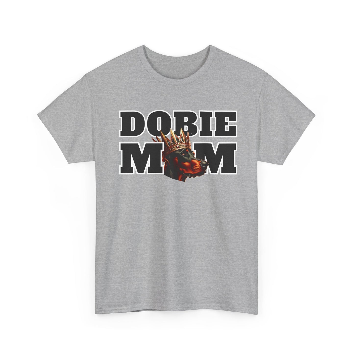 Dobie Mom 10 2025 Unisex Heavy Cotton Tee