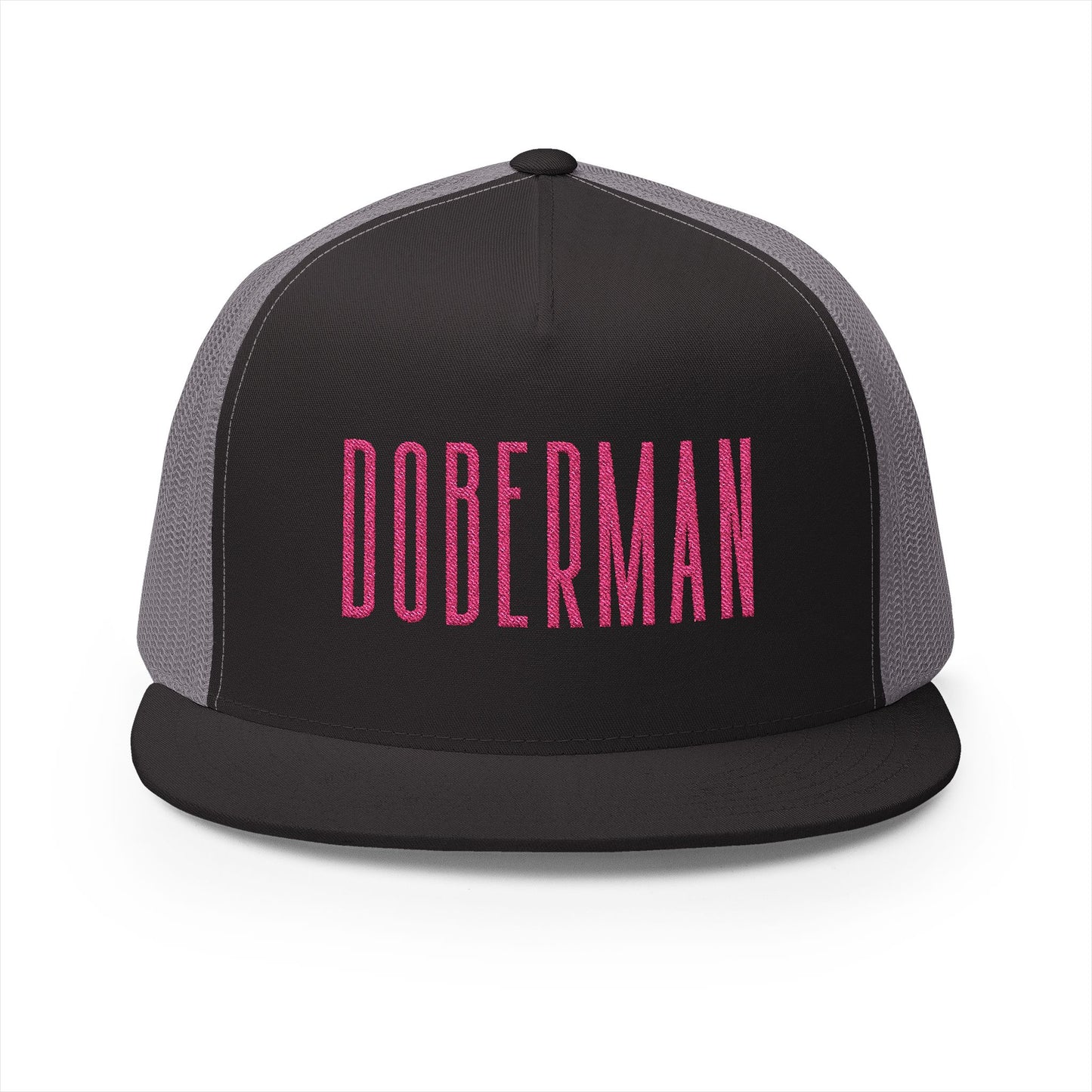 Doberman 2 Panel Trucker Cap
