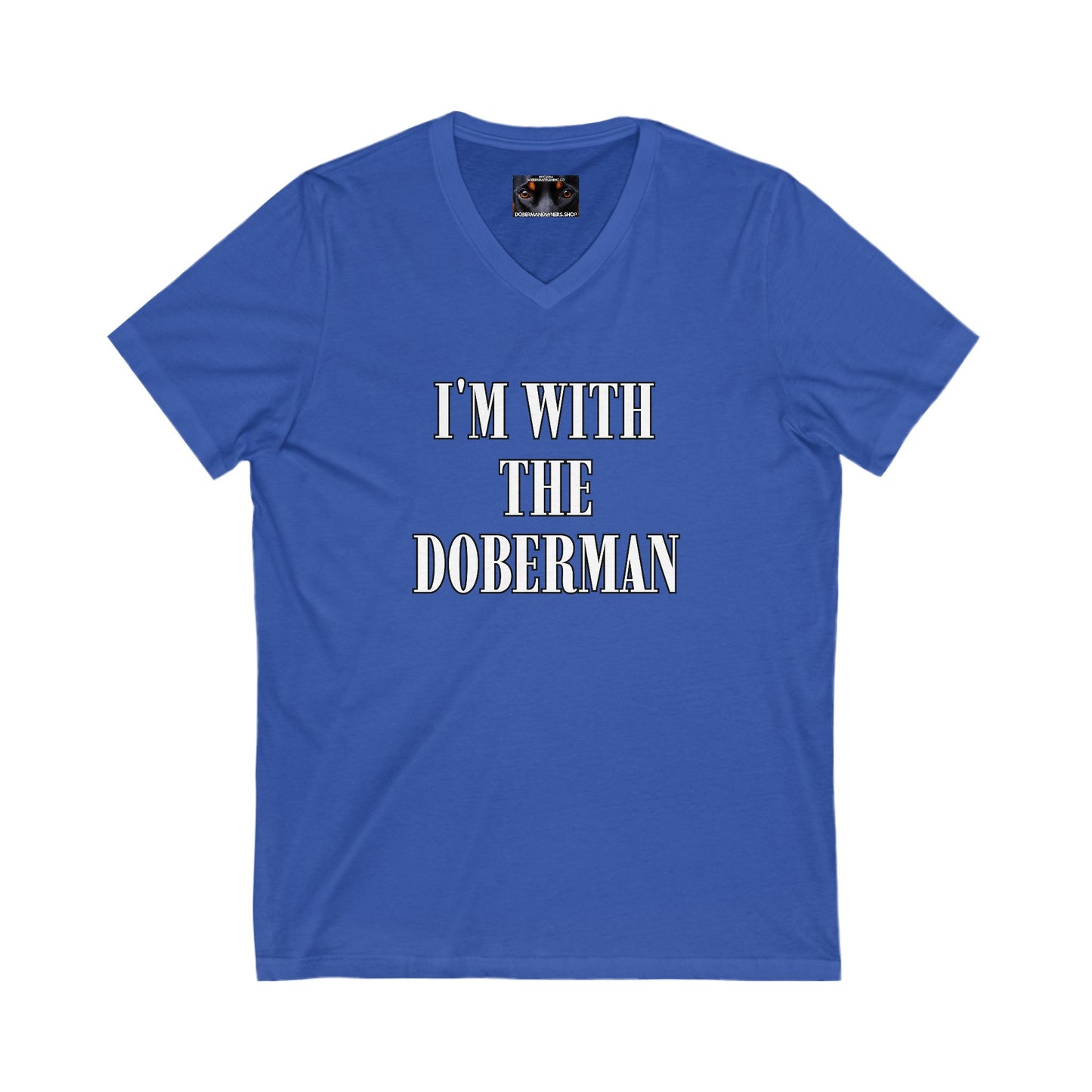 Owners 1 Private Label Unisex Jersey Short Sleeve V-Neck Tee