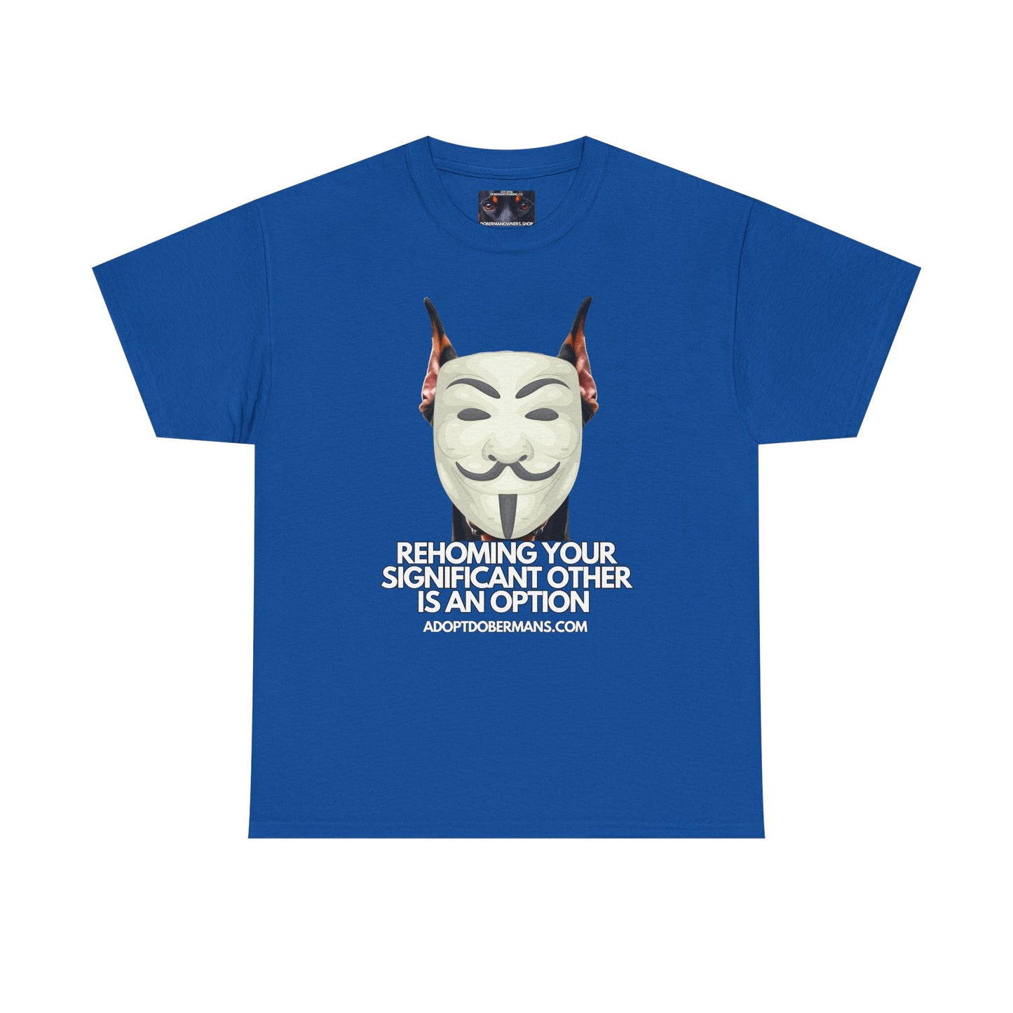 Adopt R2 Private Lable Unisex Heavy Cotton Tee