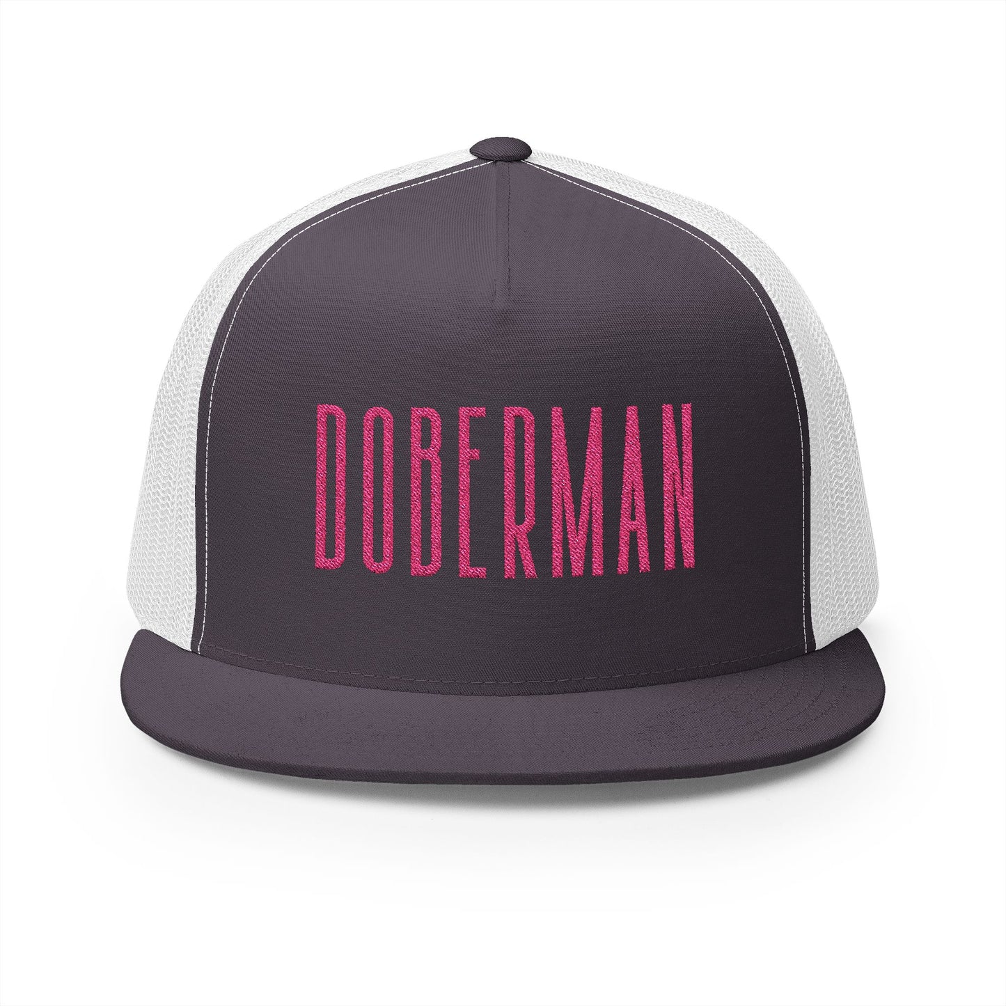 Doberman 2 Panel Trucker Cap