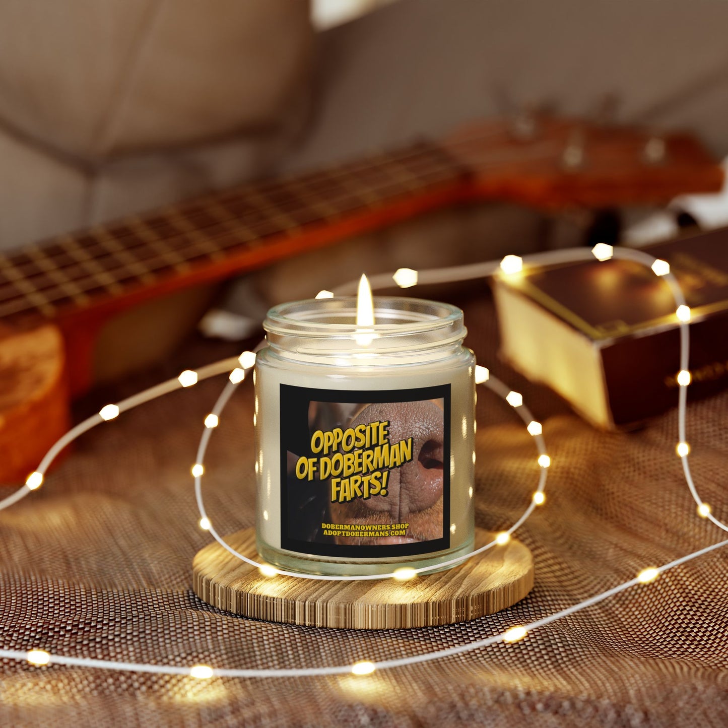 OODF Scented Coconut Apricot Candles (4oz, 9oz)