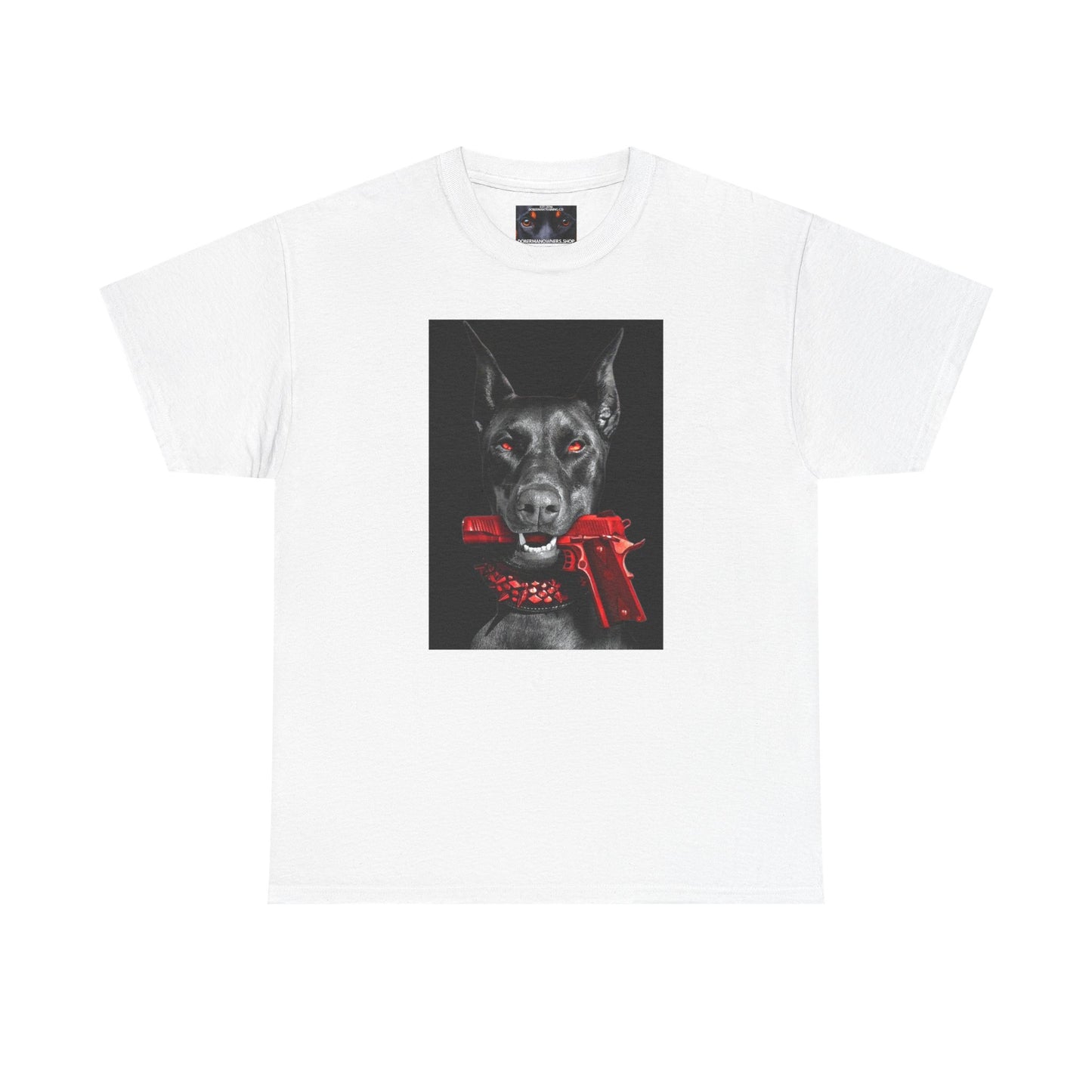 Red 1 Private Lable Unisex Heavy Cotton Tee